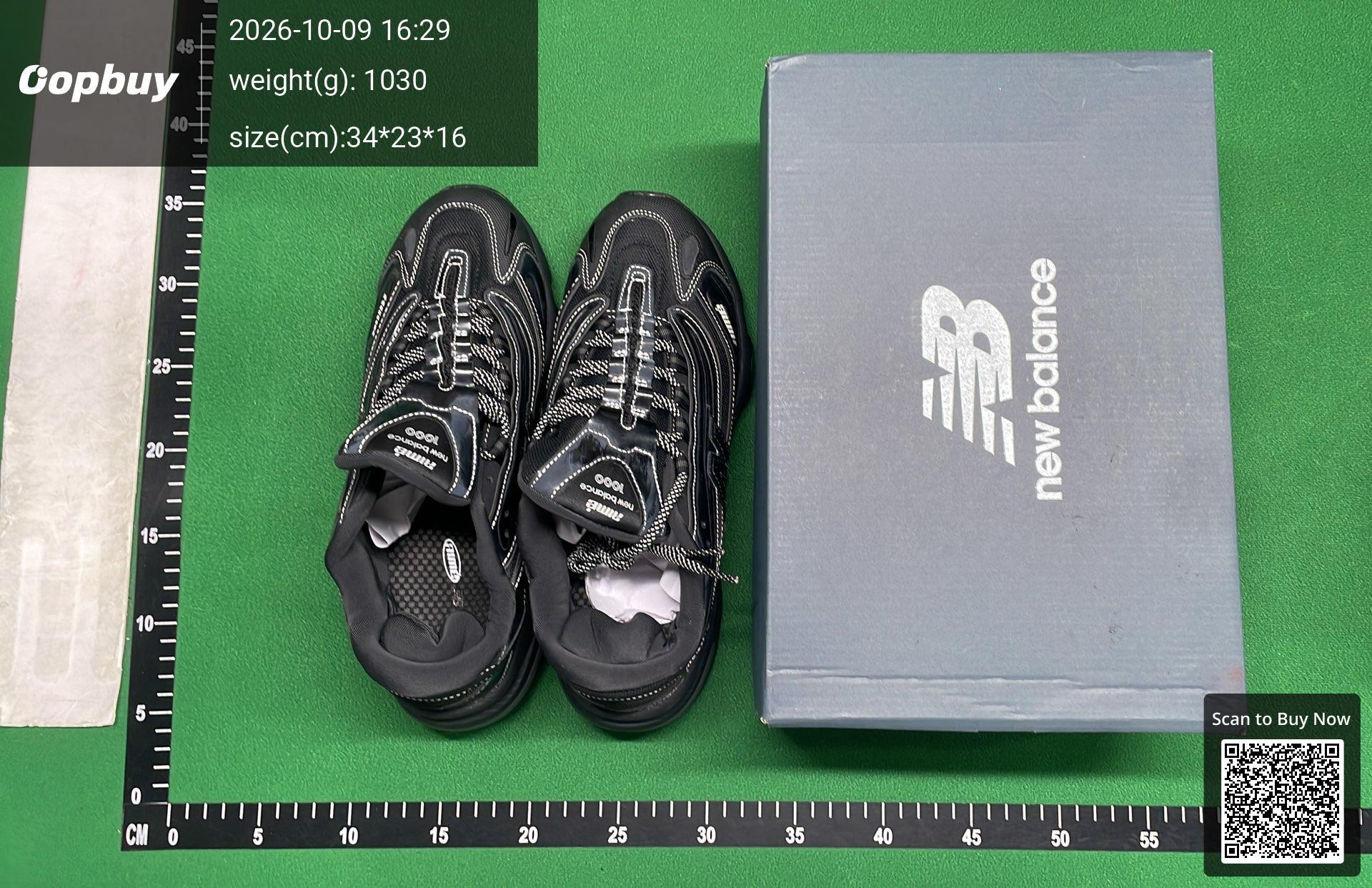 Foto QC 1 de New Balance 1000 Retro Aimé Leon Dore Black M1000AL1