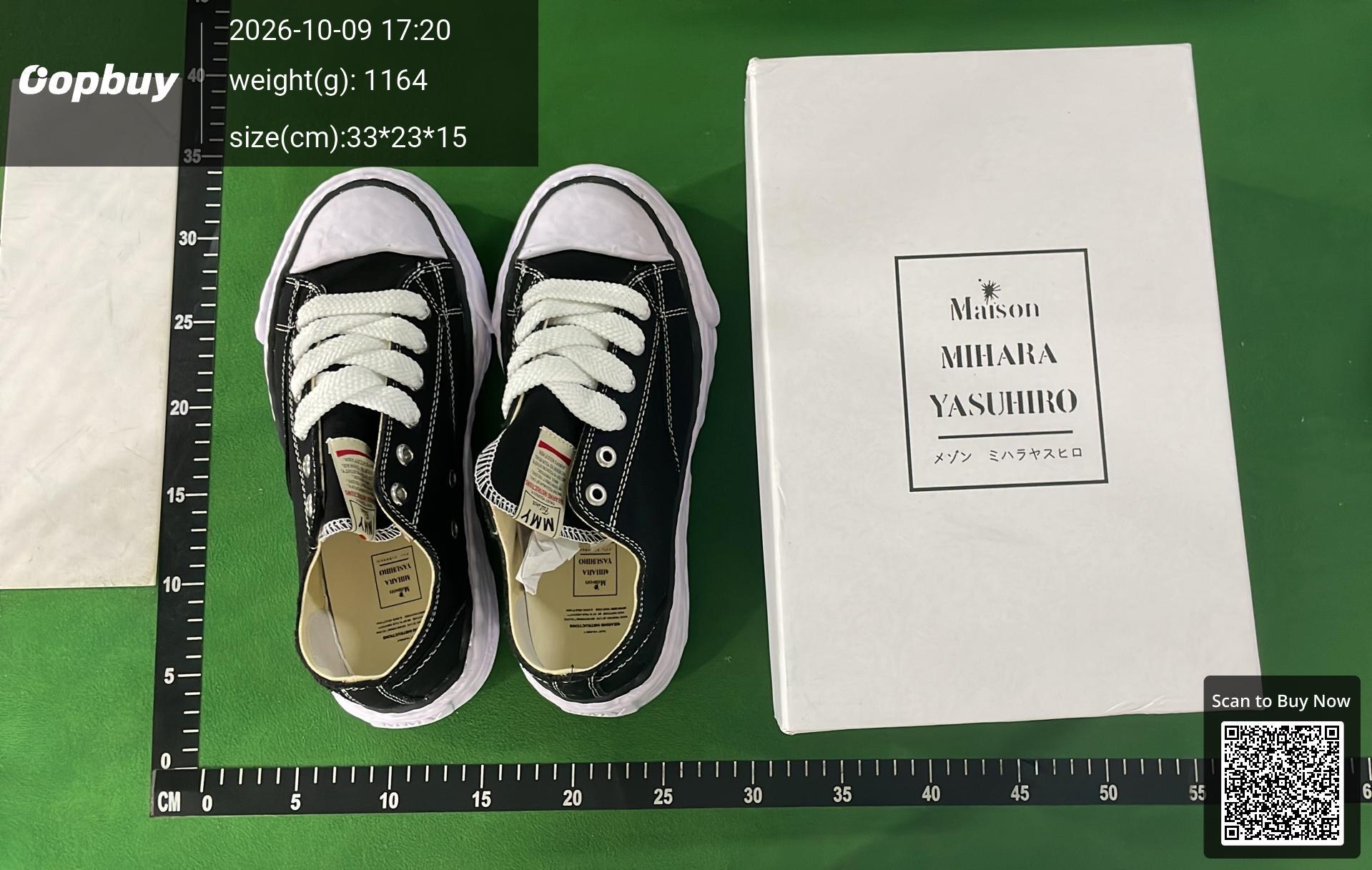 Foto QC 1 de Maison Mihara Yasuhiro Original Sole Hank Canvas Low