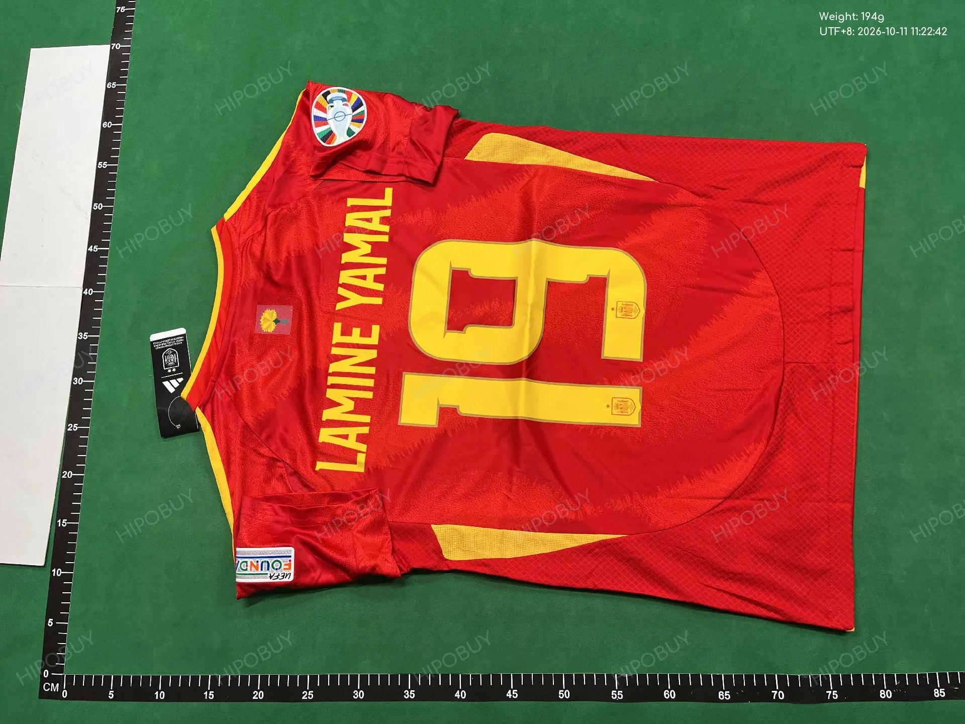 Foto QC 7 de Nike x FC Barcelona 2024/25 Home 125th Anniversary Lamine Yamal Jersey Deep Royal Blue/Noble Red