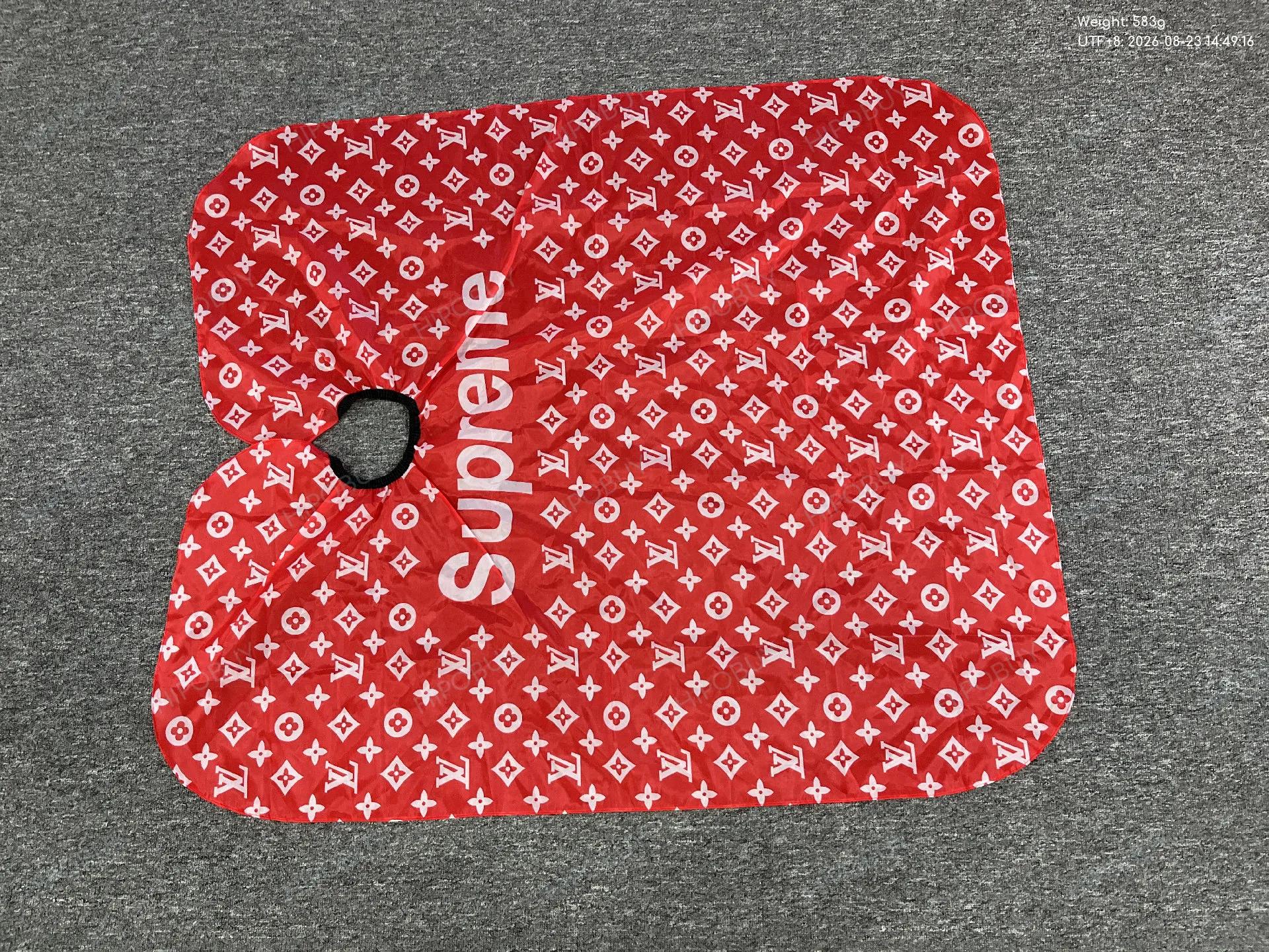 Foto QC 4 de Other Supreme LV Style Barber Cape Red