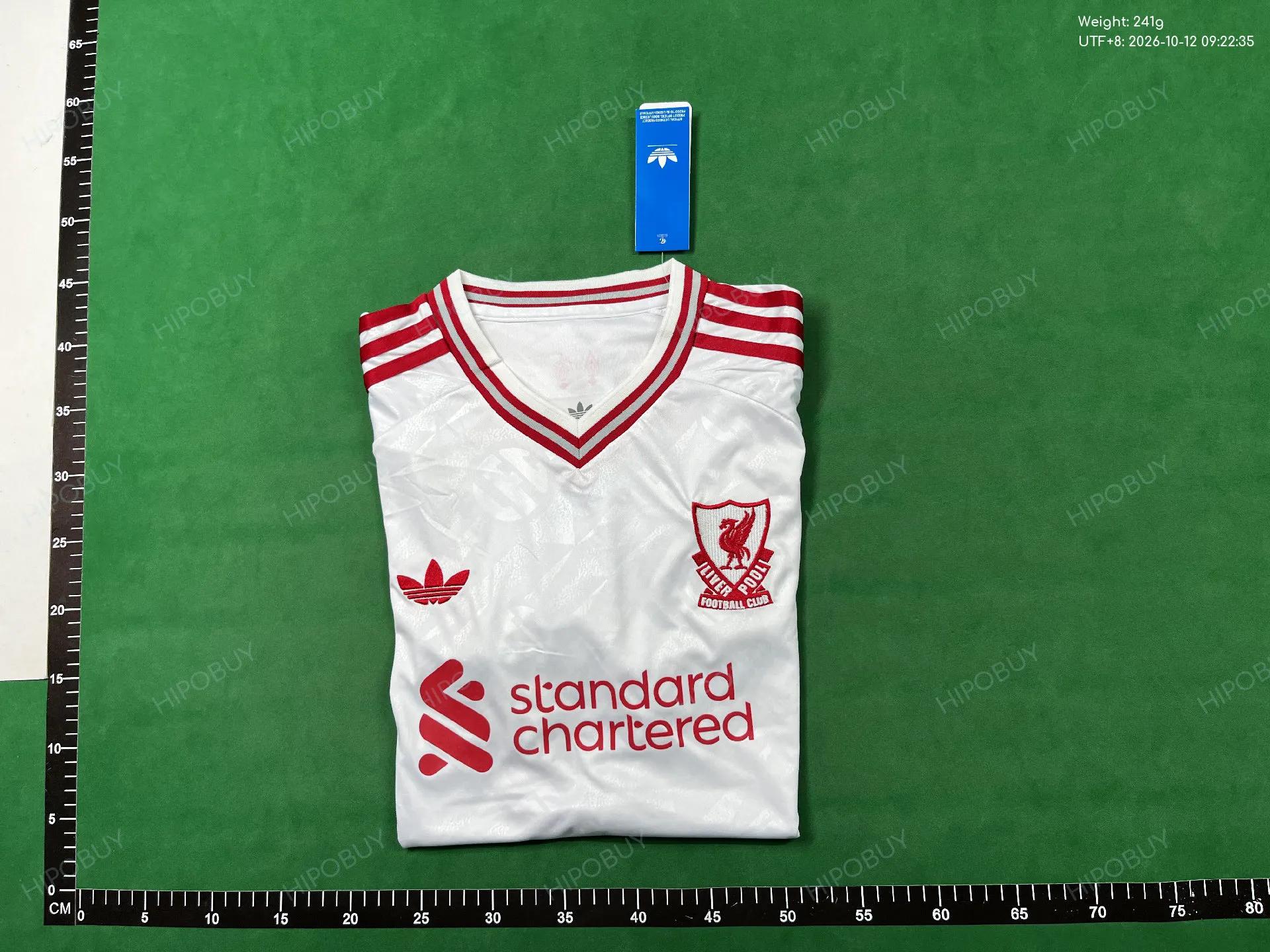 Foto QC 4 de adidas x Liverpool FC 2026/27 Away Jersey White
