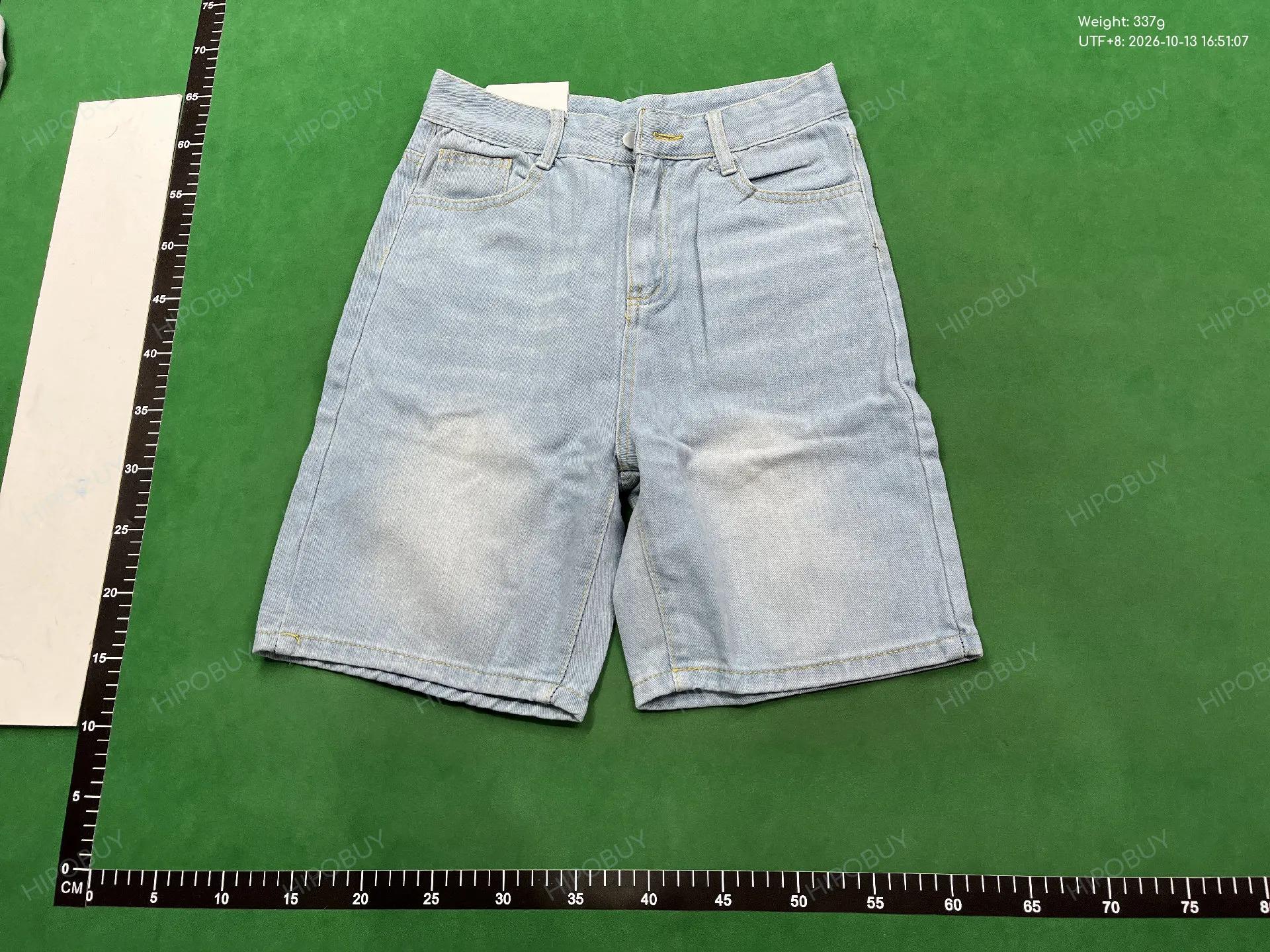 Foto QC 2 de Other Denim Shorts Loose Straight White