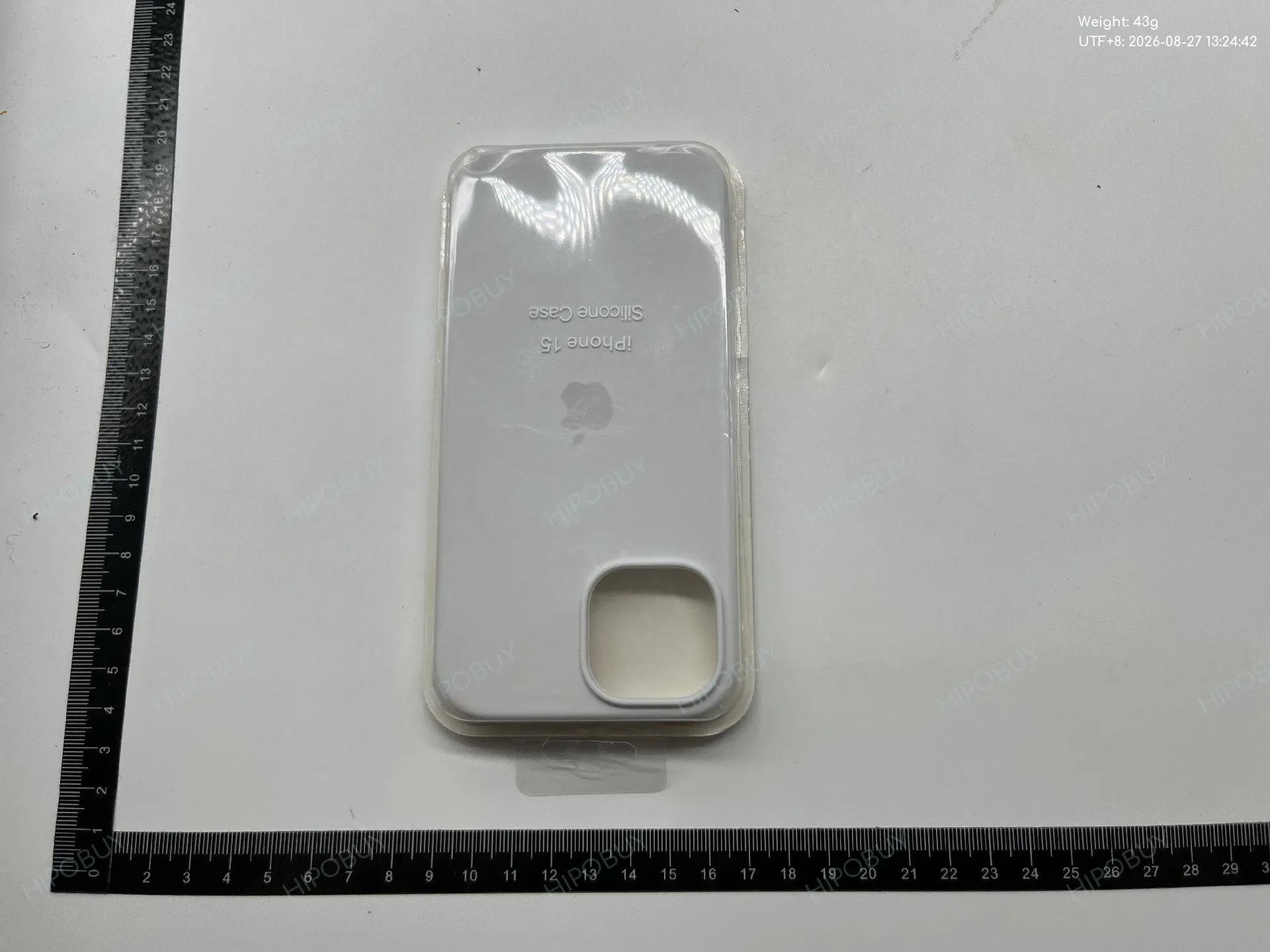 Foto QC 8 de Apple Silicone Case for iPhone 15 Pro White