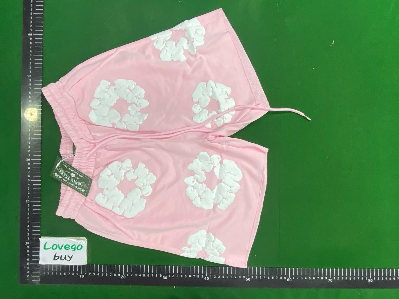 Foto QC 6 de Denim Tears The Cotton Wreath Sweat Shorts Pink