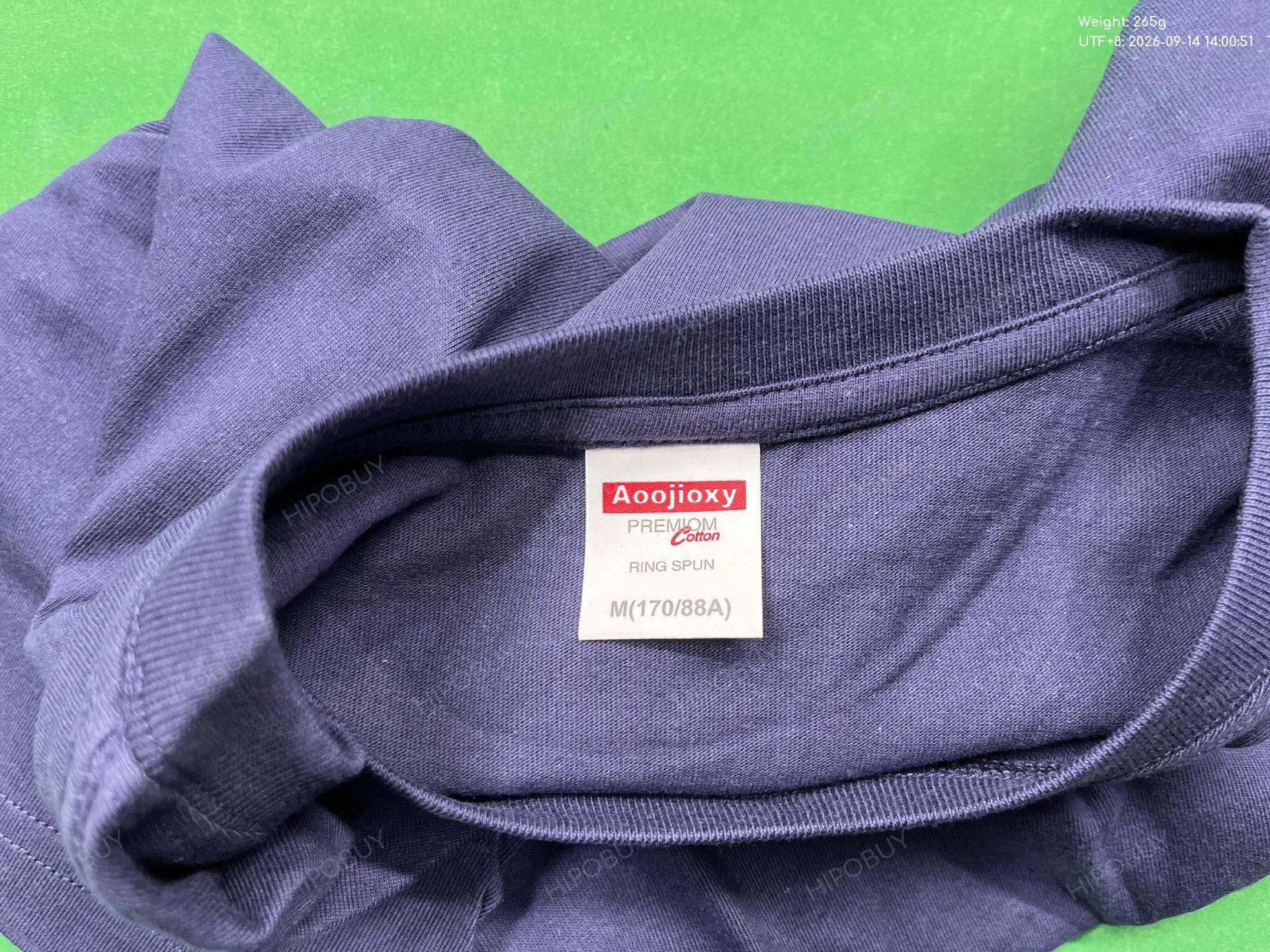 Foto QC 1 de Generic Heavyweight T-shirt Orange