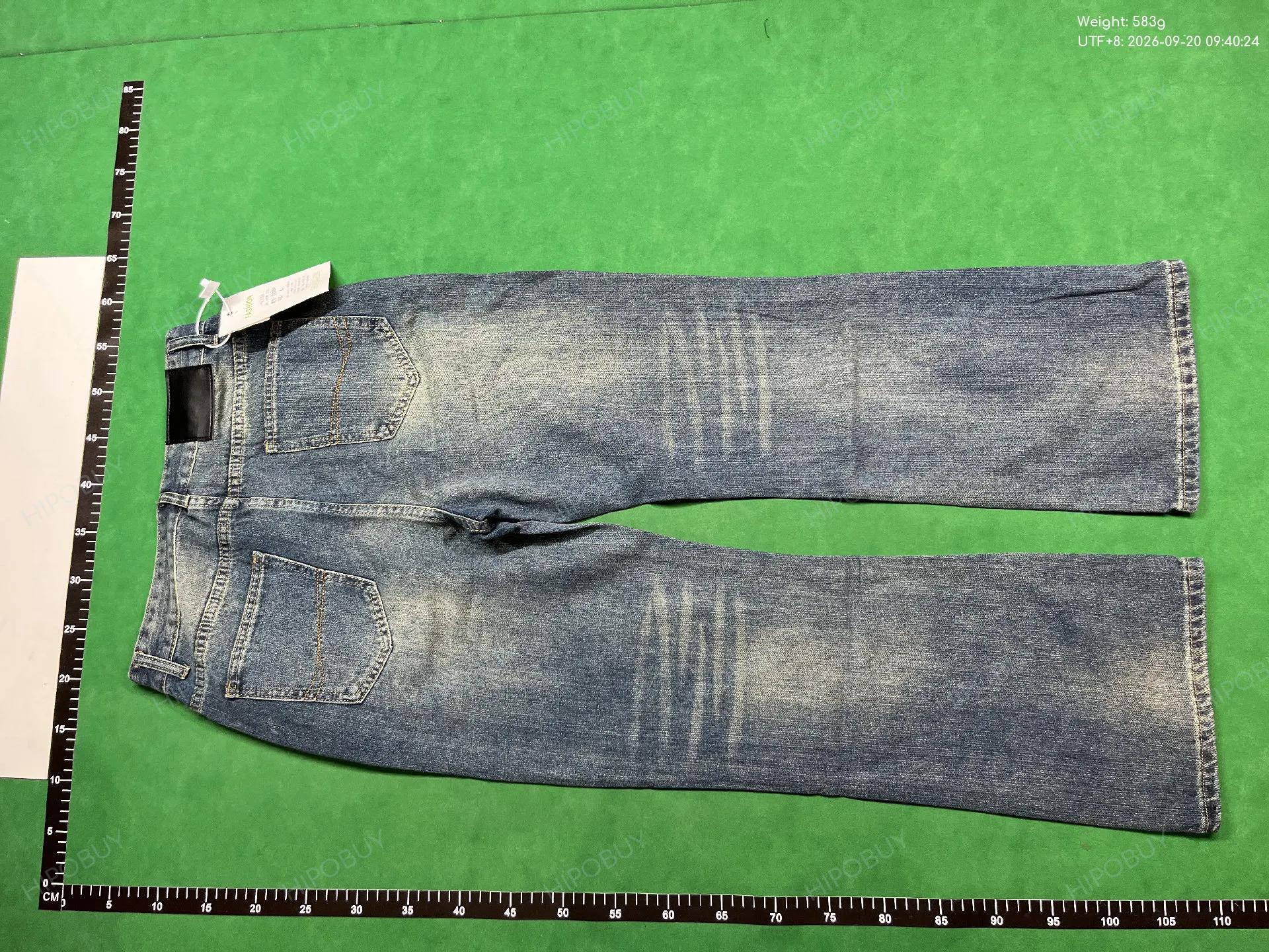 Foto QC 3 de Represent Jeans Distressed Bootcut Sunset Wash