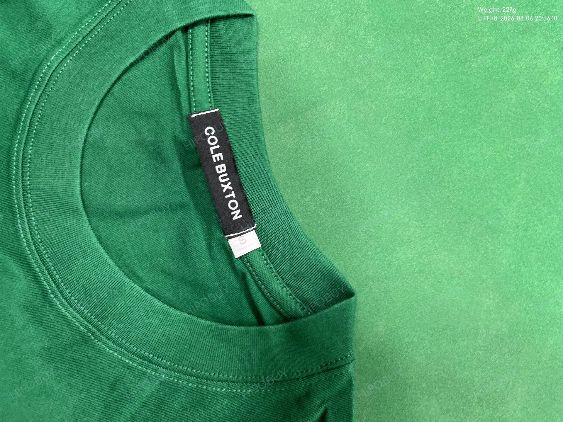 Foto QC 5 de Cole Buxton T-shirt CB Logo Green