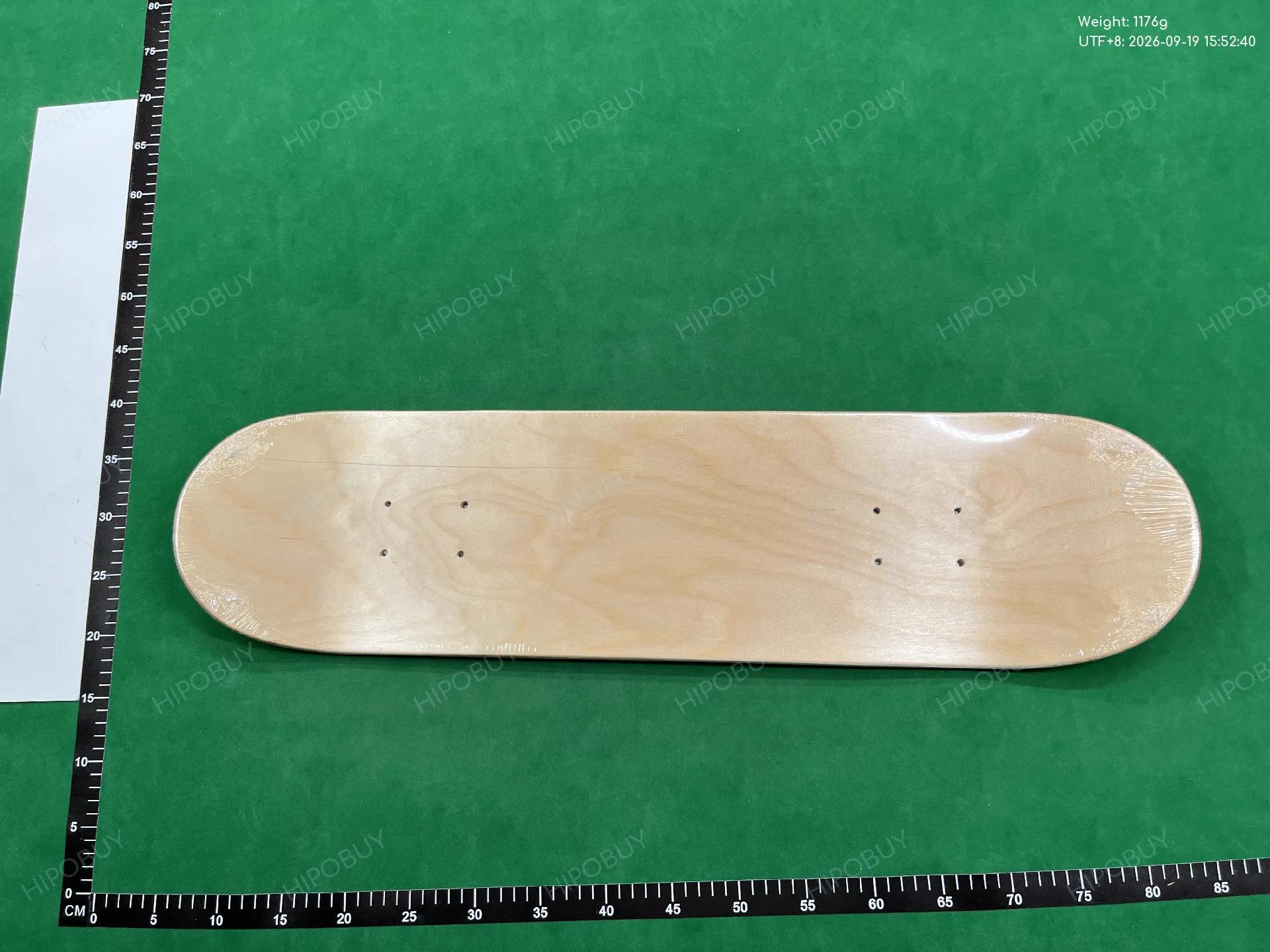 Foto QC 1 de Supreme Louis Vuitton Monogram 2000 Release Brown Wood Skateboard Deck