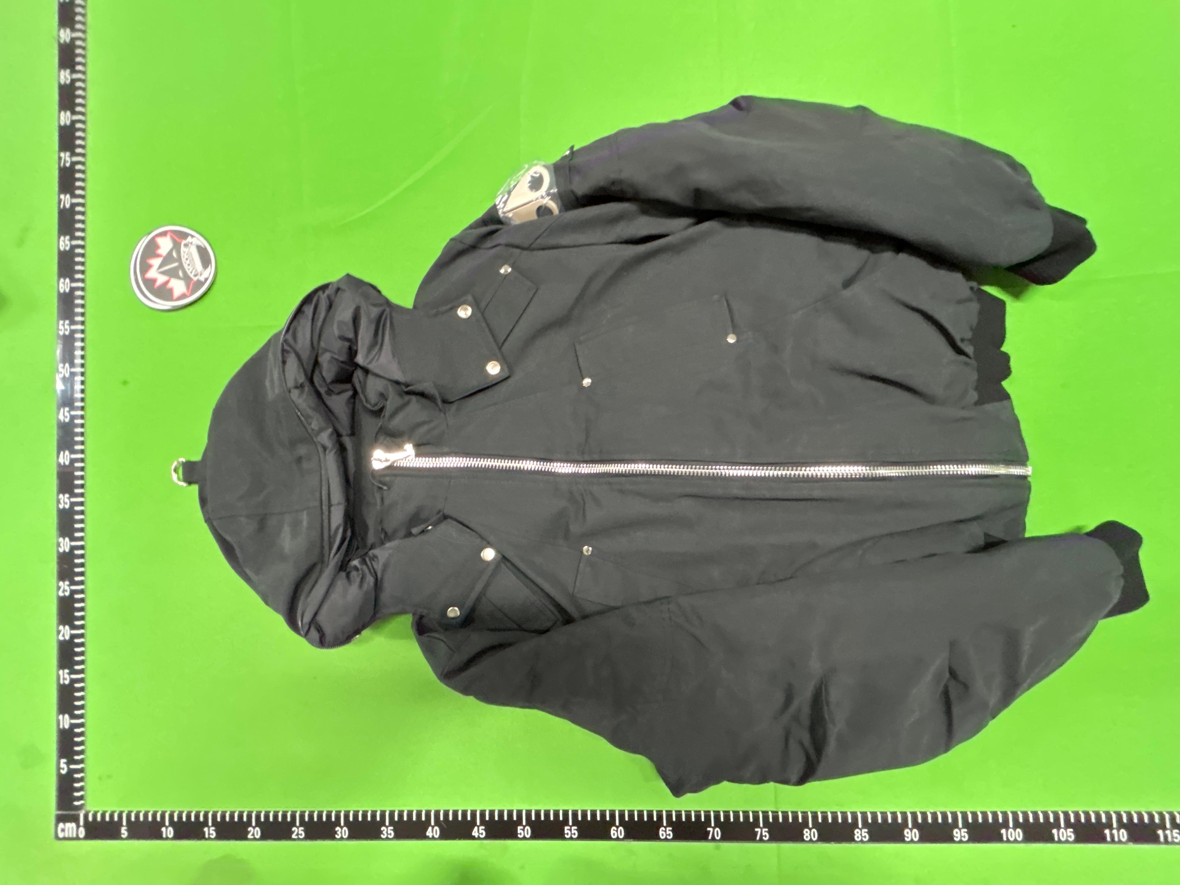 Foto QC 7 de Moose Knuckles Gold Series Ballistic Bomber Jacket Down Black