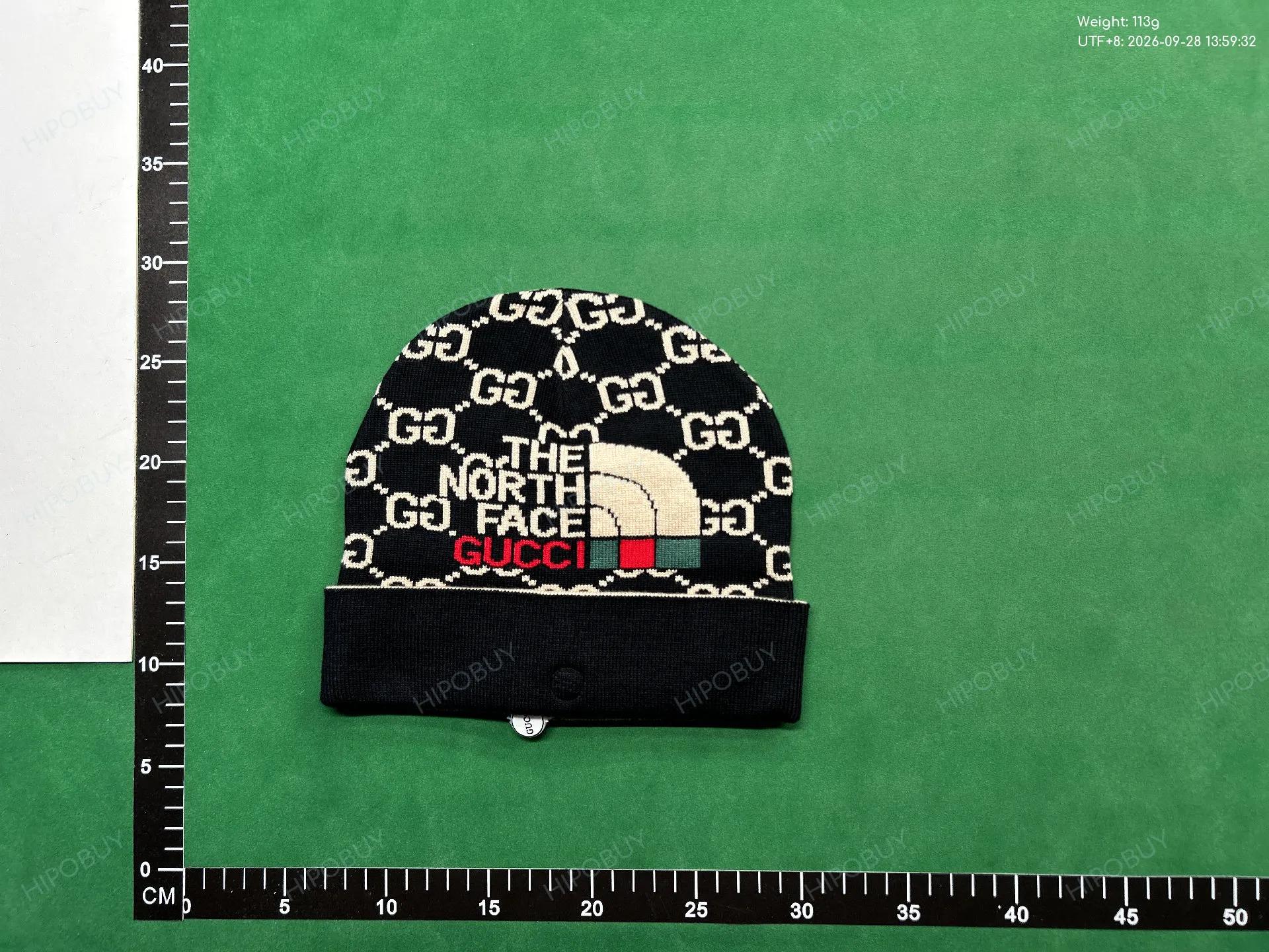 Foto QC 3 de Gucci x The North Face Beanie Navy
