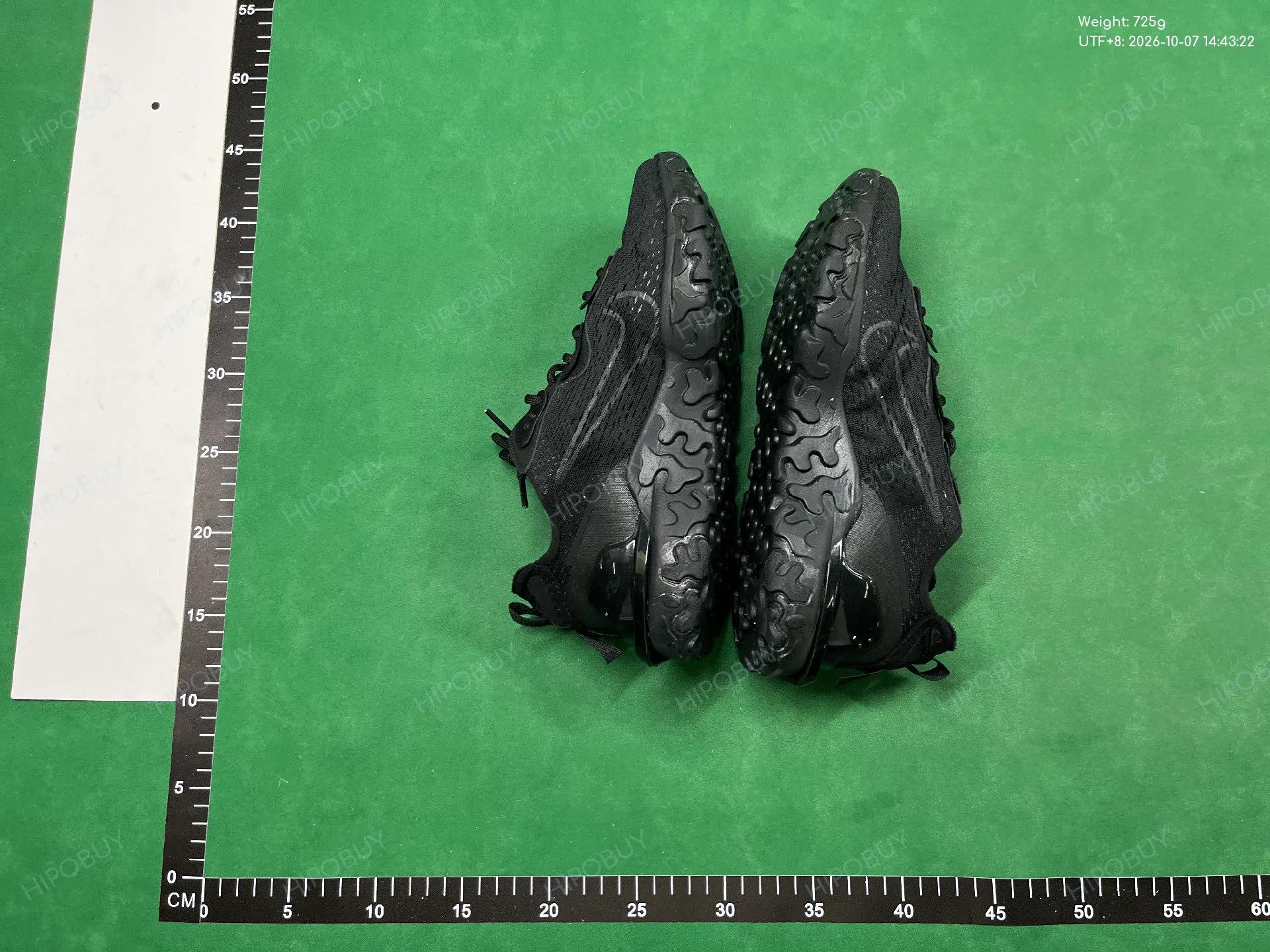 Foto QC 4 de Other Wave-Pattern Running Shoes Low Black White