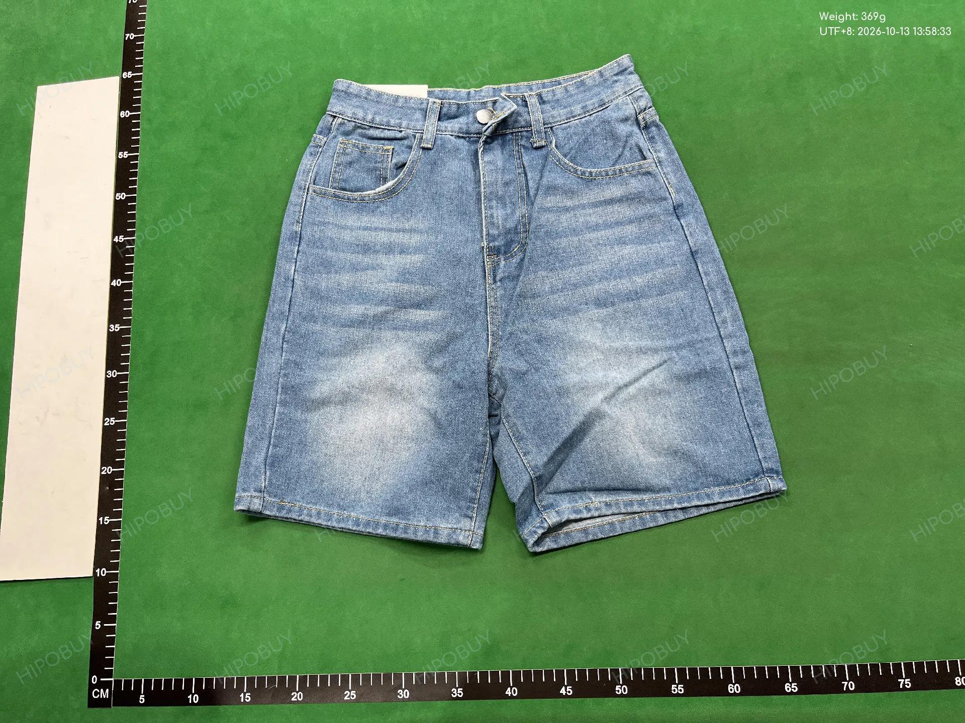 Foto QC 6 de Other Denim Shorts Loose Straight White
