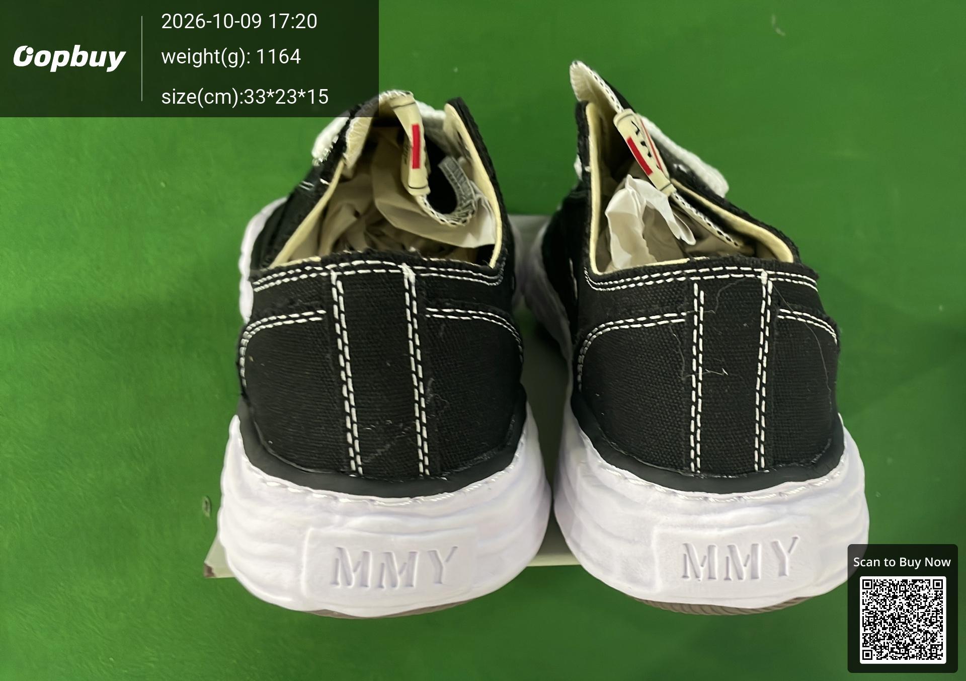 Foto QC 3 de Maison Mihara Yasuhiro Original Sole Hank Canvas Low