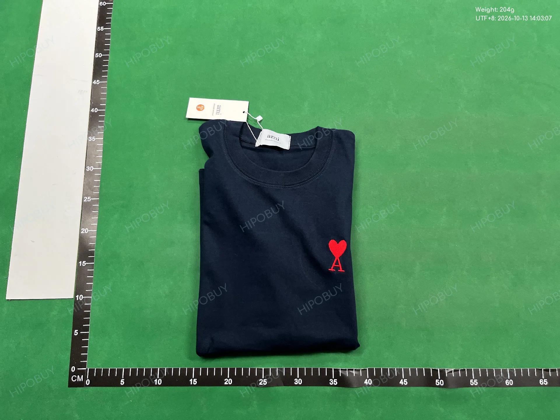 Foto QC 8 de AMI Paris Ami de Coeur Pocket T-shirt White