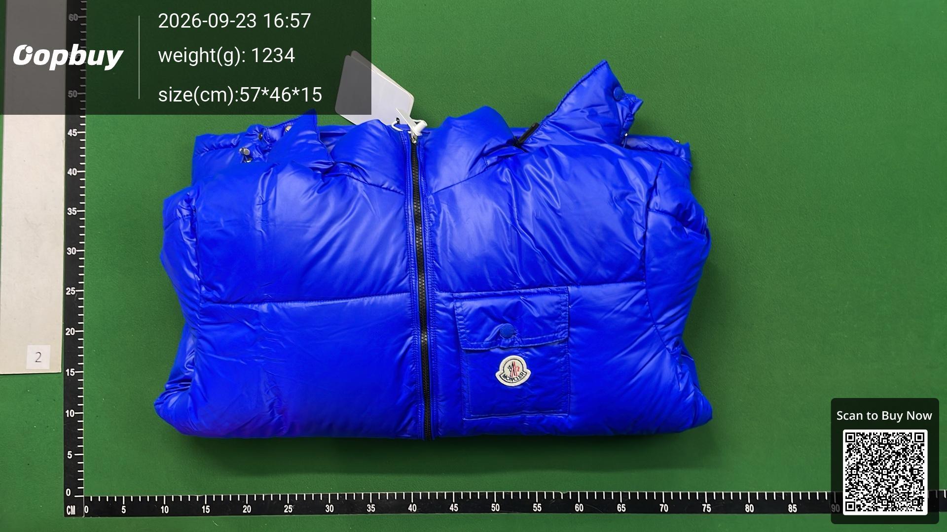 Foto QC 8 de Moncler Spider-Man Violier Short Down Jacket Black