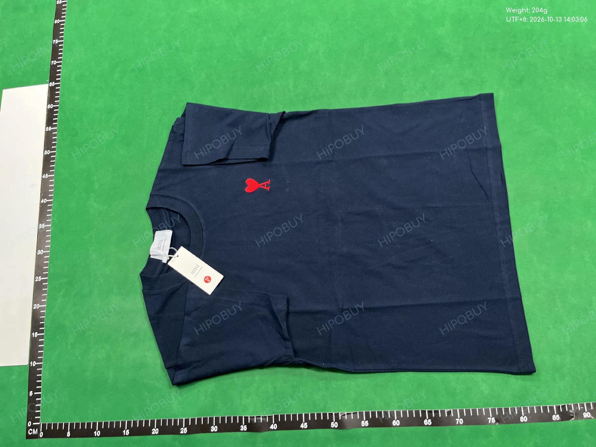 Foto QC 6 de AMI Paris Ami de Coeur Pocket T-shirt White