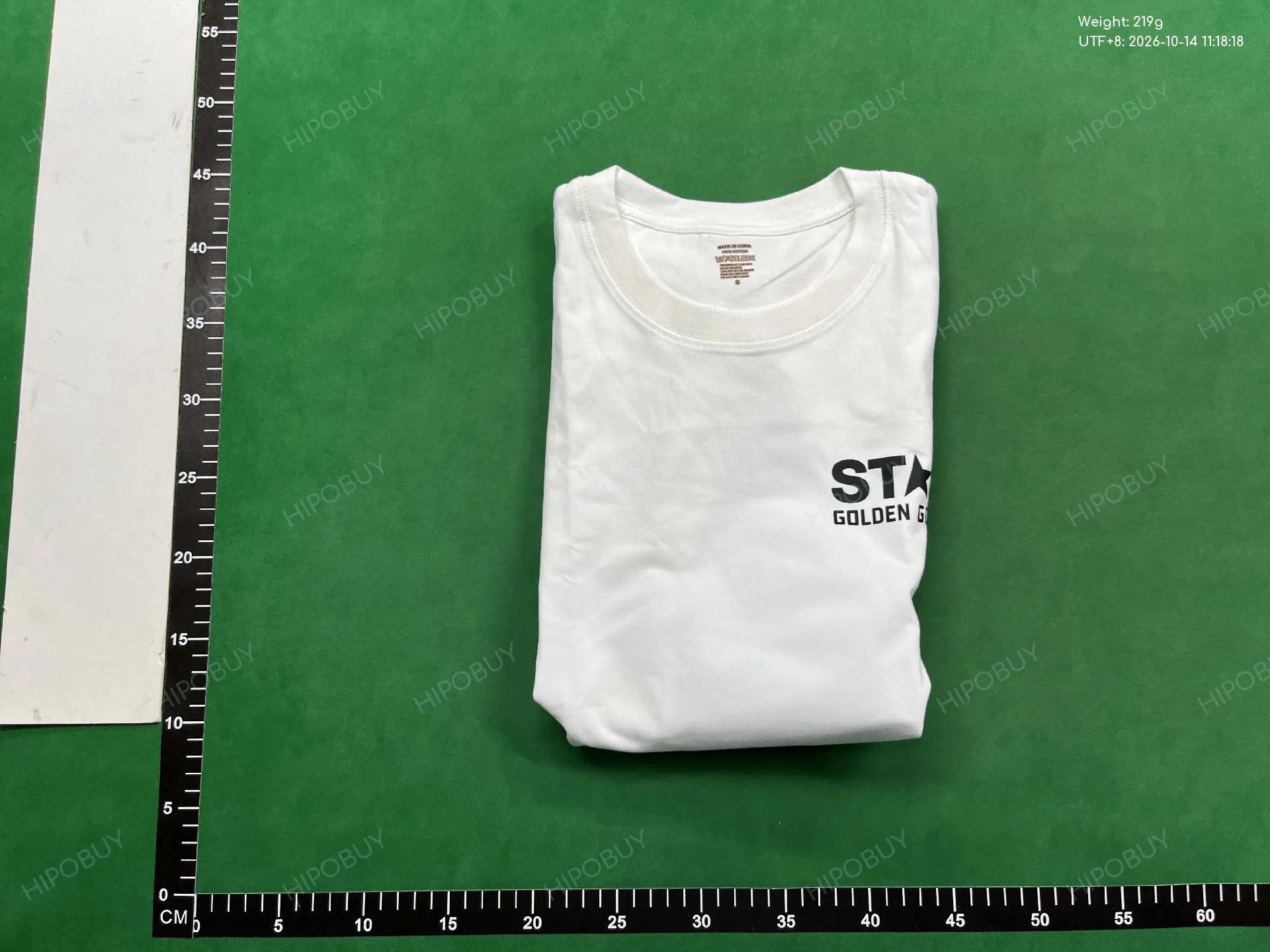 Foto QC 7 de Golden Goose Star Collection Big Star Back T-Shirt Black