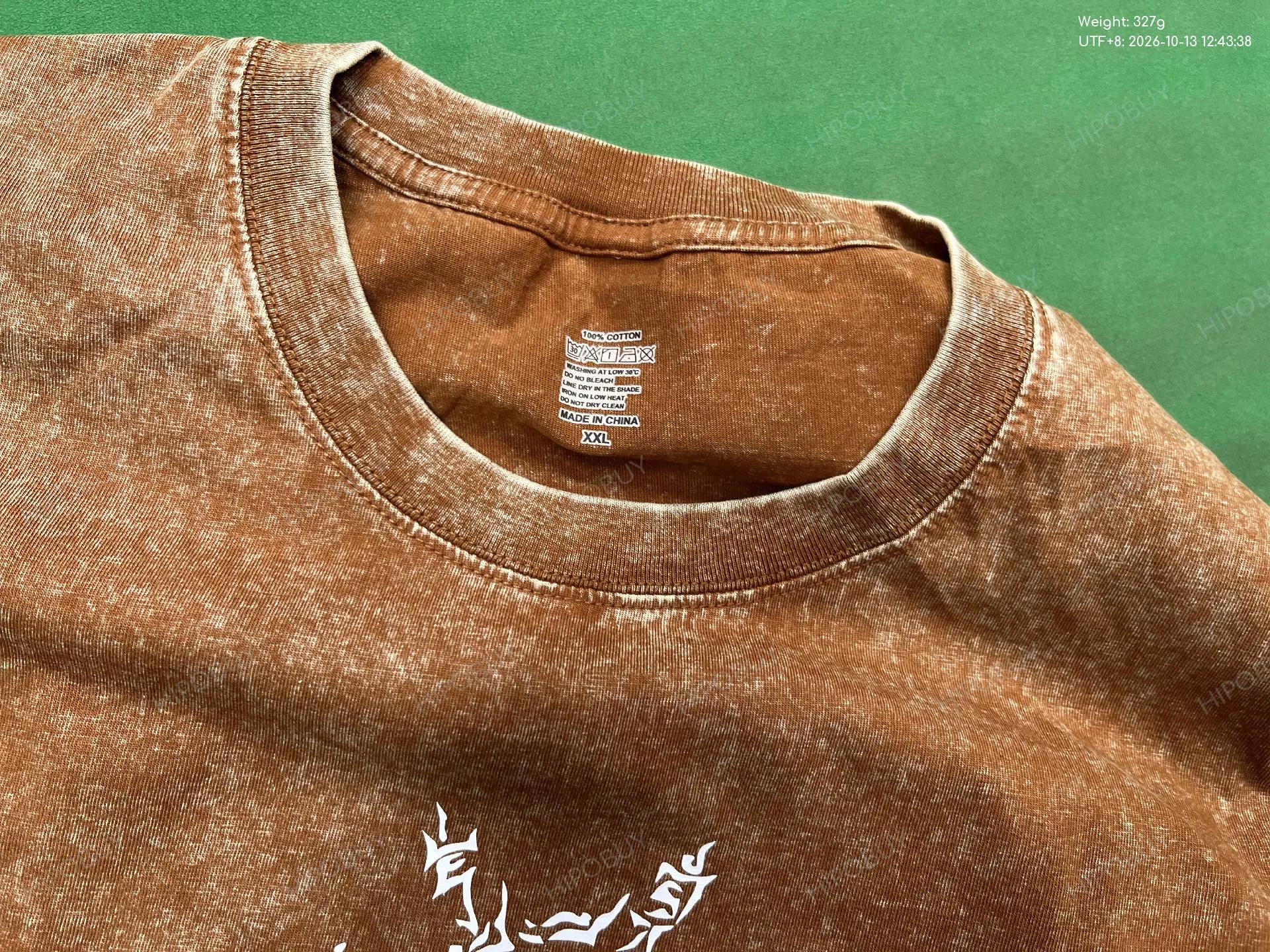 Foto QC 5 de Other Dragon Ball Super Ultra Ego Vegeta T-shirt Washed Brown