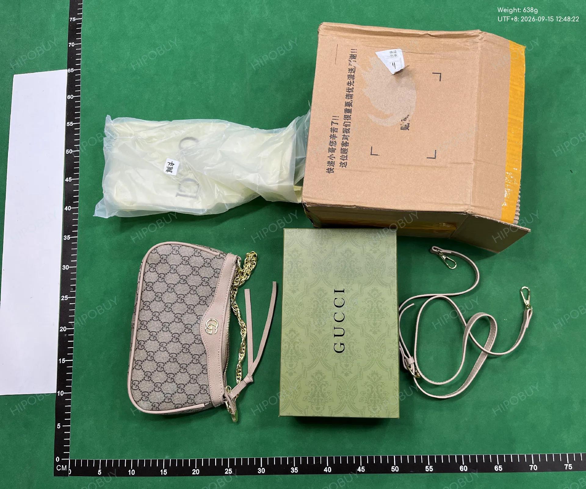 Foto QC 6 de Gucci Ophidia Shoulder Bag Small GG Supreme Canvas
