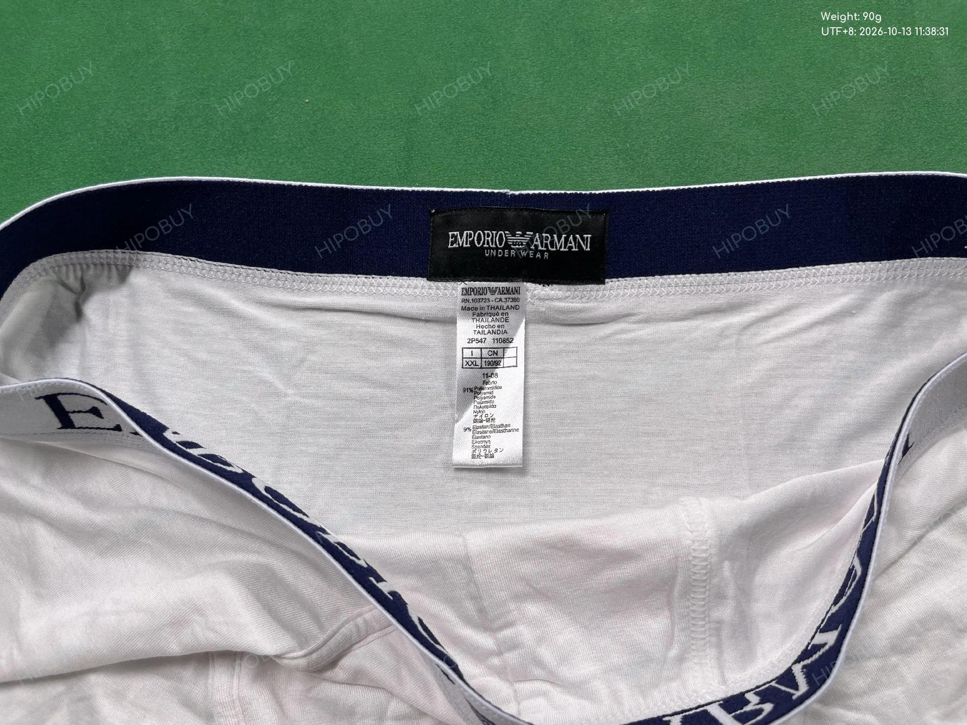 Foto QC 5 de Emporio Armani Underwear Cotton Briefs Navy