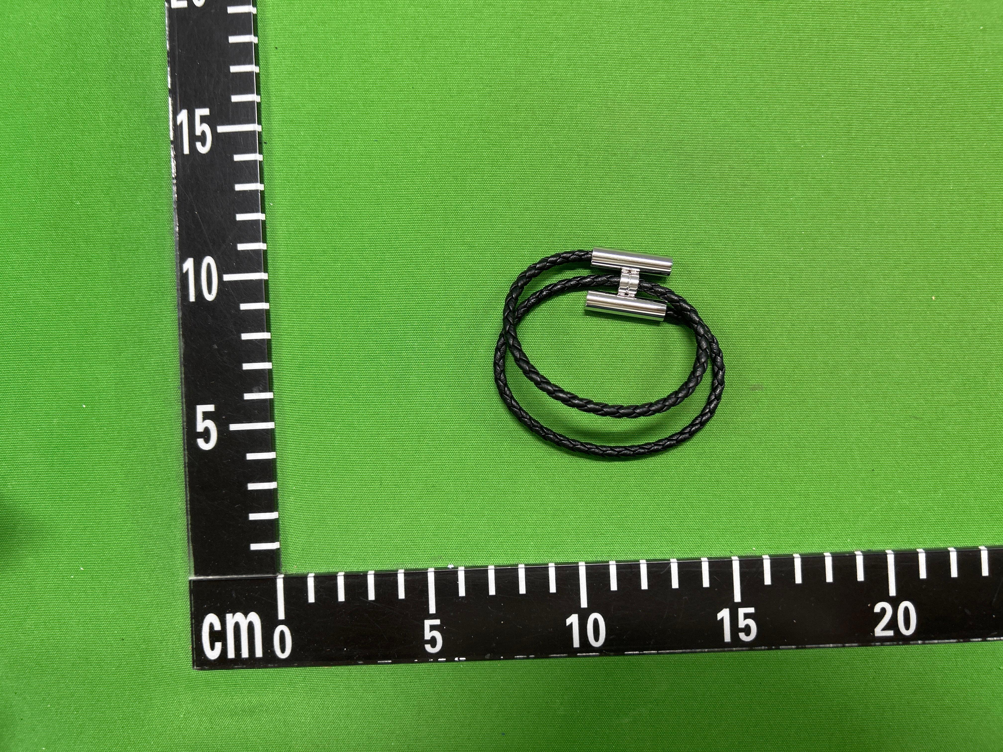 Foto QC 5 de Hermes Glenan Double Tour Bracelet Leather Red