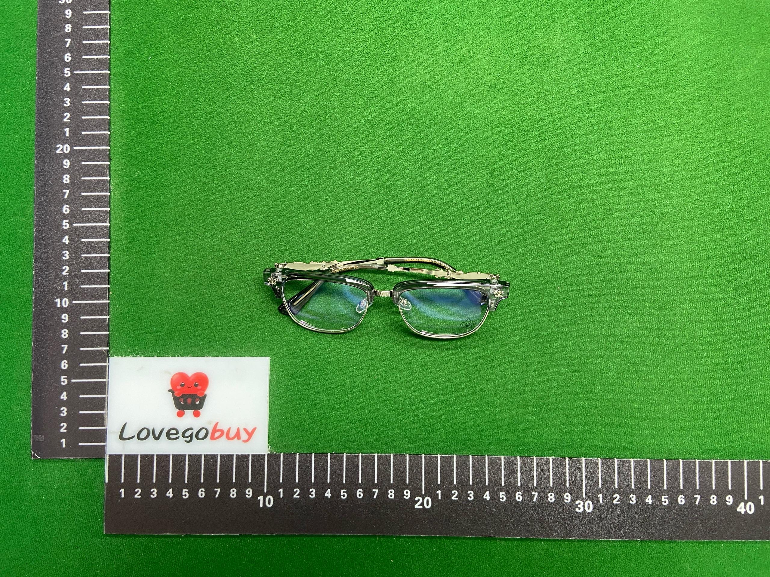 Foto QC 2 de Chrome Hearts Bonennoisseur II Acetate and Titanium Eyeglasses Black Gold Clear (BONENNOISSEUR II BK-GP)