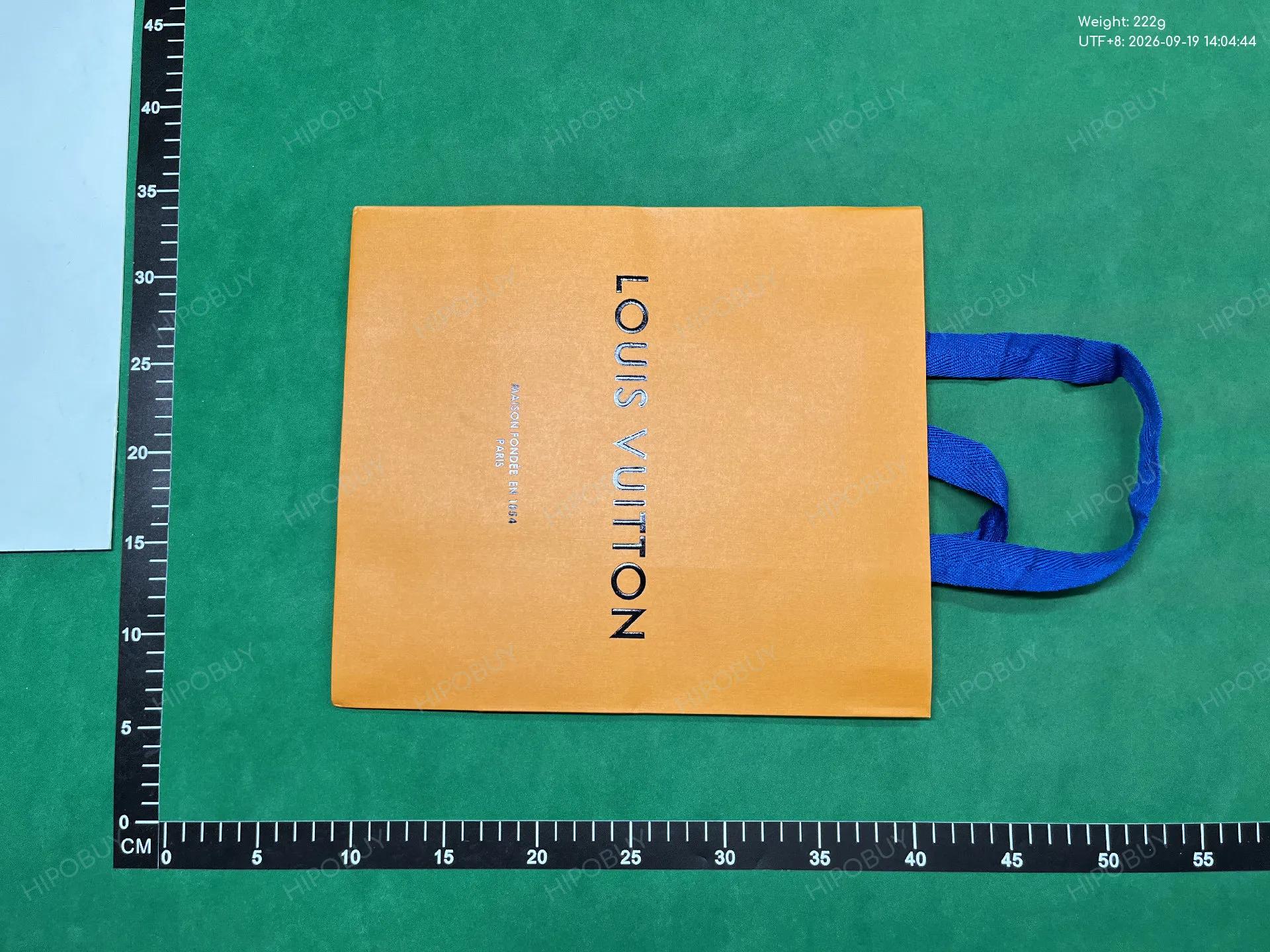 Foto QC 7 de Louis Vuitton Paper Shopping Bag Orange