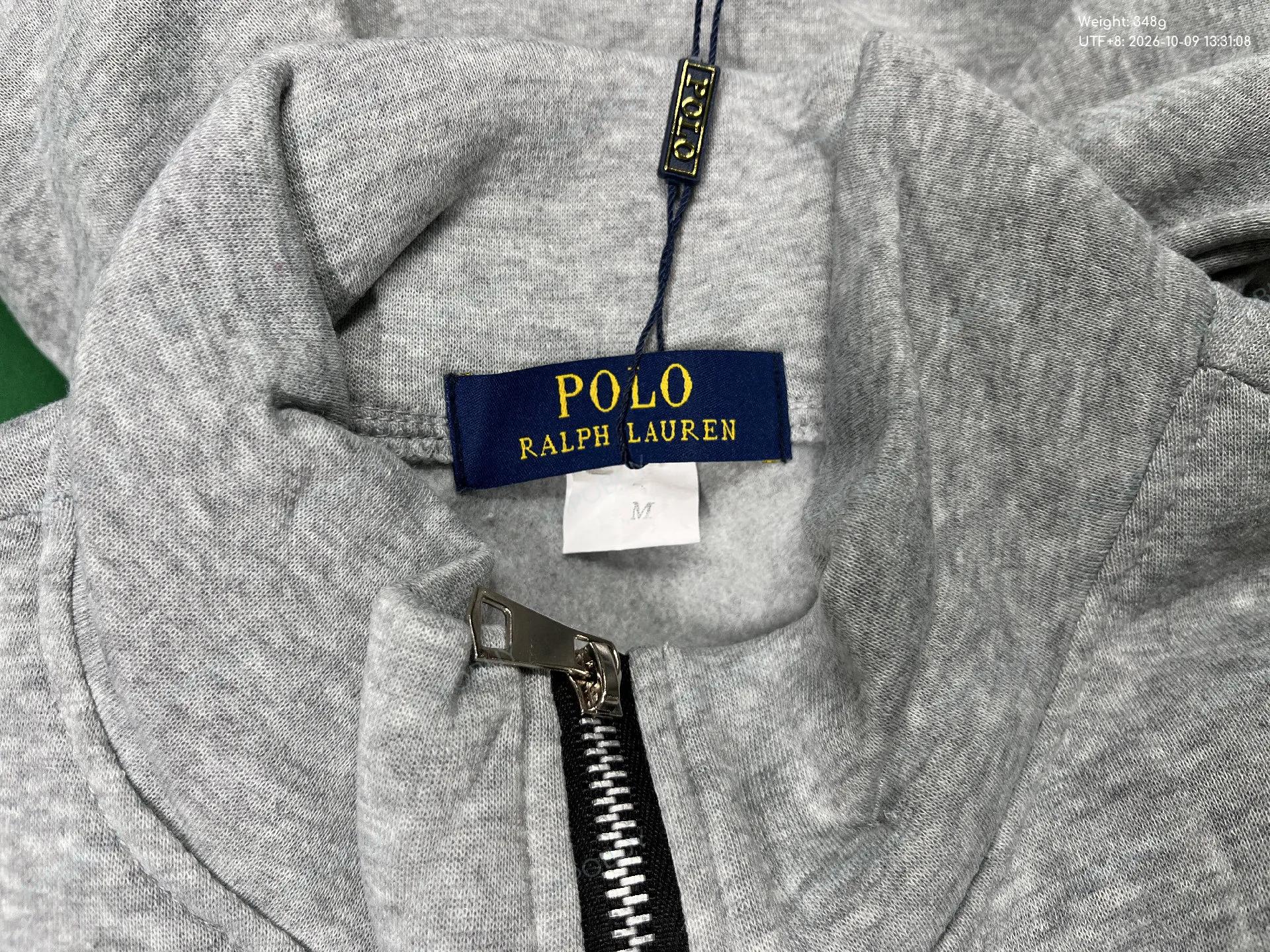 Foto QC 5 de Polo Ralph Lauren Sweatshirt Quarter Zip Logo Black