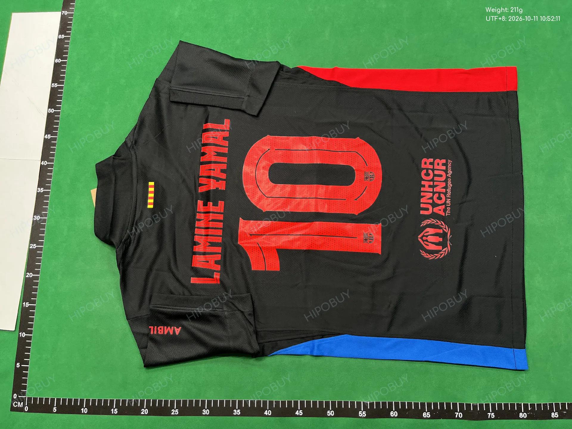 Foto QC 3 de Nike x FC Barcelona 2024/25 Home 125th Anniversary Lamine Yamal Jersey Deep Royal Blue/Noble Red