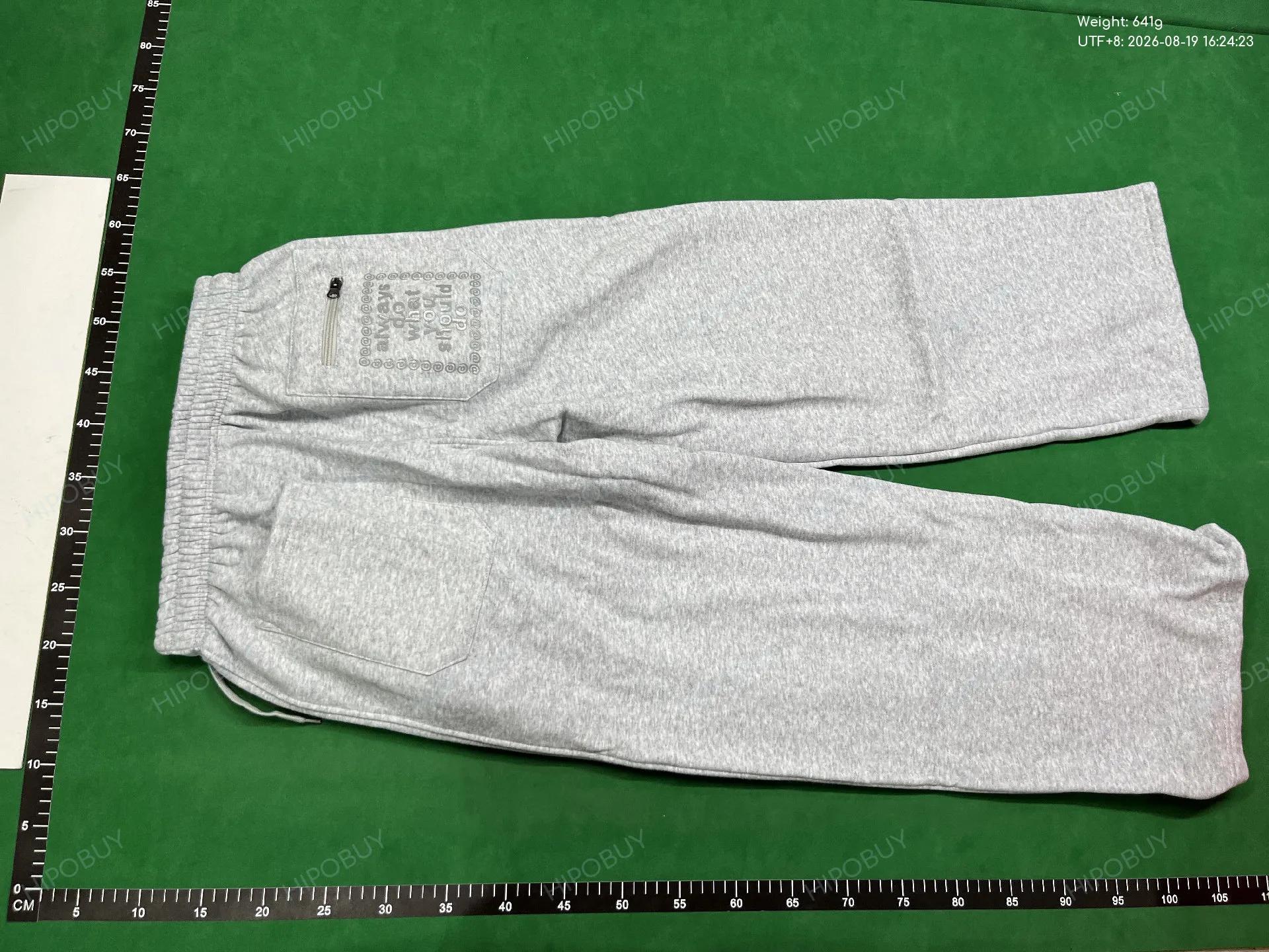 Foto QC 7 de ERL Sweatpants Sun Logo Wide Leg Black