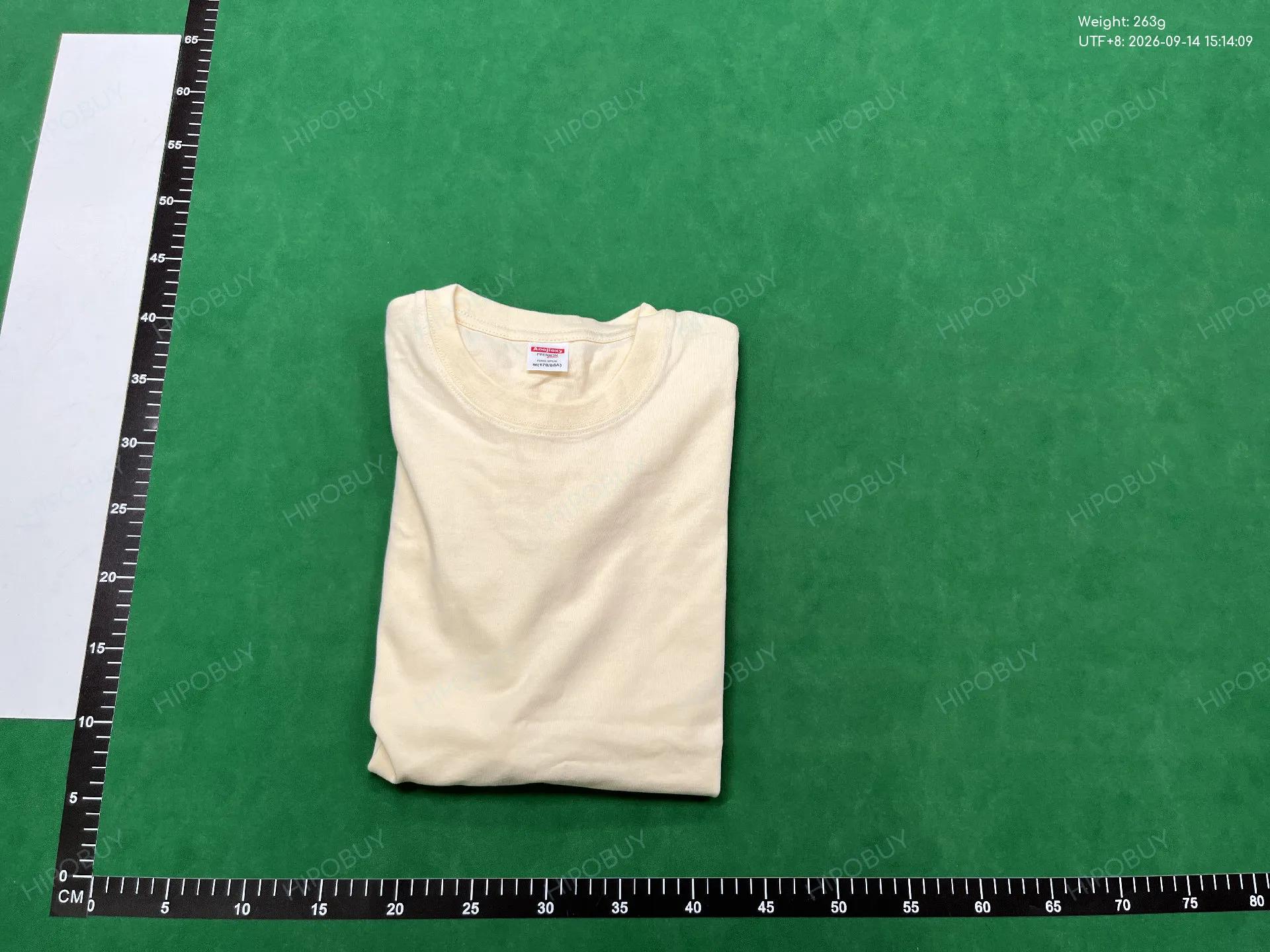 Foto QC 8 de Generic Heavyweight T-shirt Orange