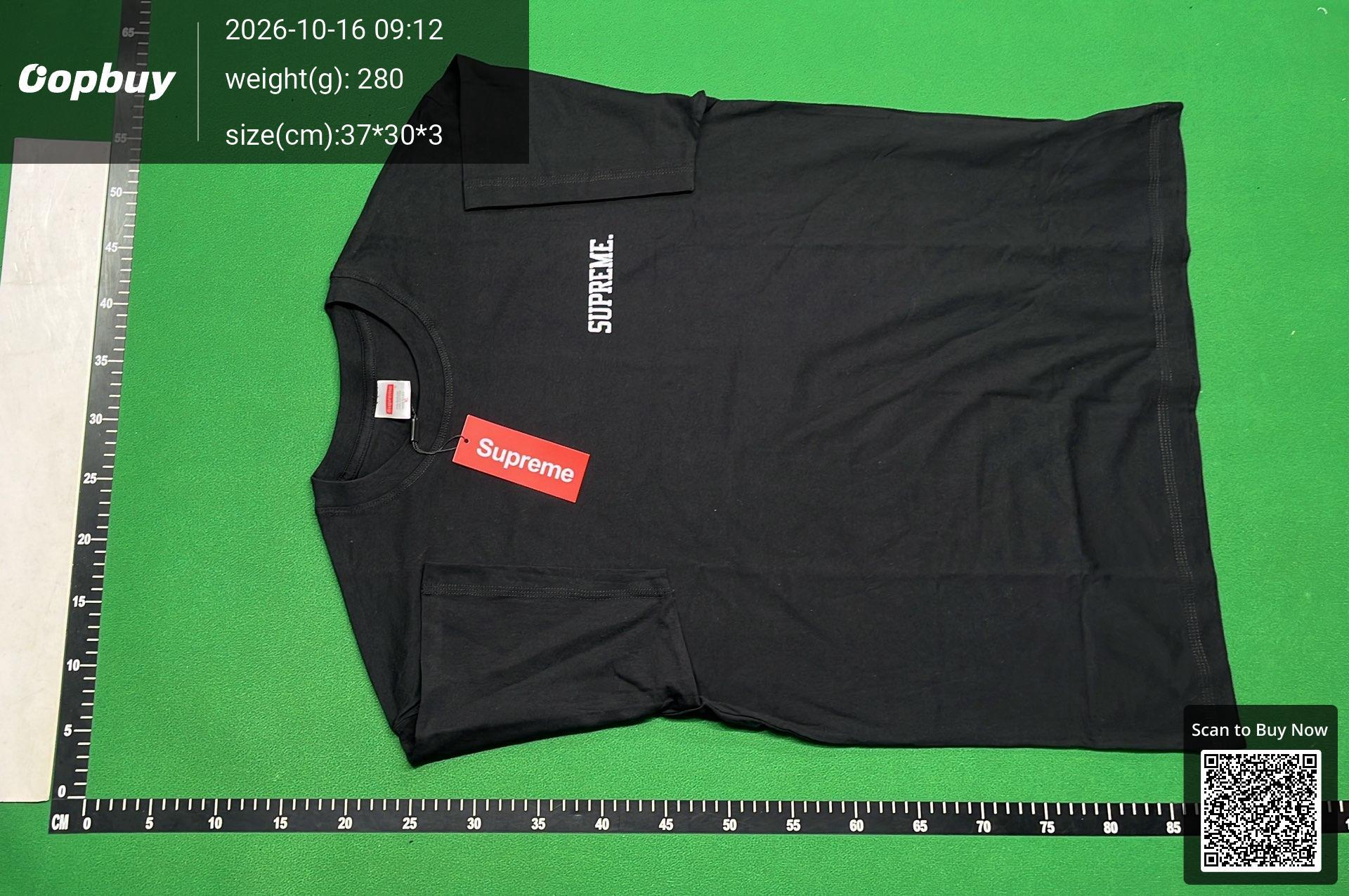 Foto QC 2 de Supreme American Flag Box Logo T-shirt Grey
