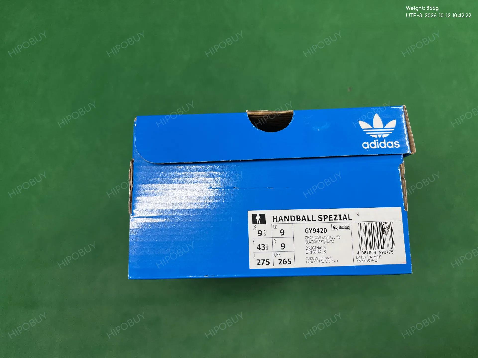 Foto QC 8 de adidas Handball Spezial White Black Gum IE3403