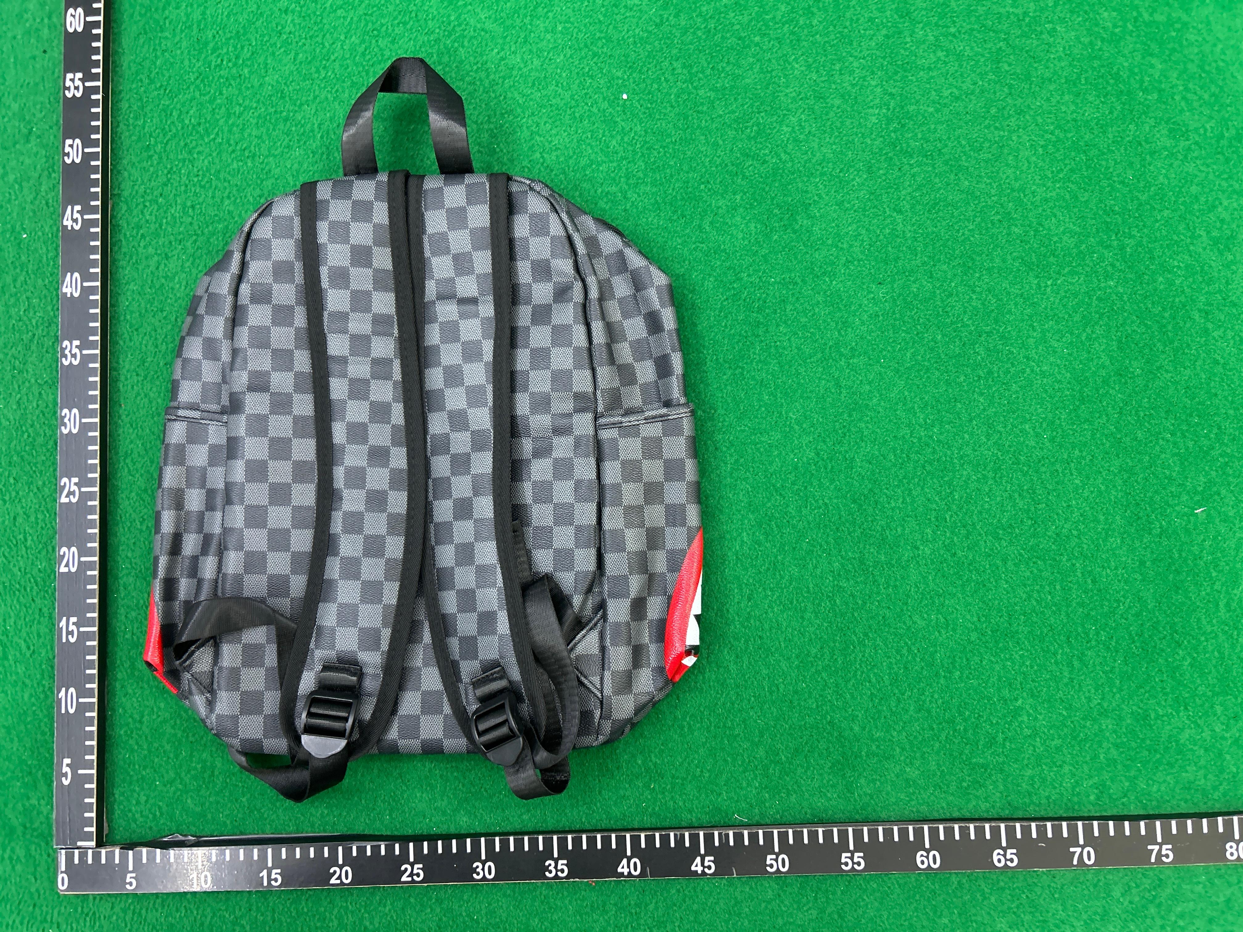 Foto QC 1 de BAPE Shark Backpack Checkered