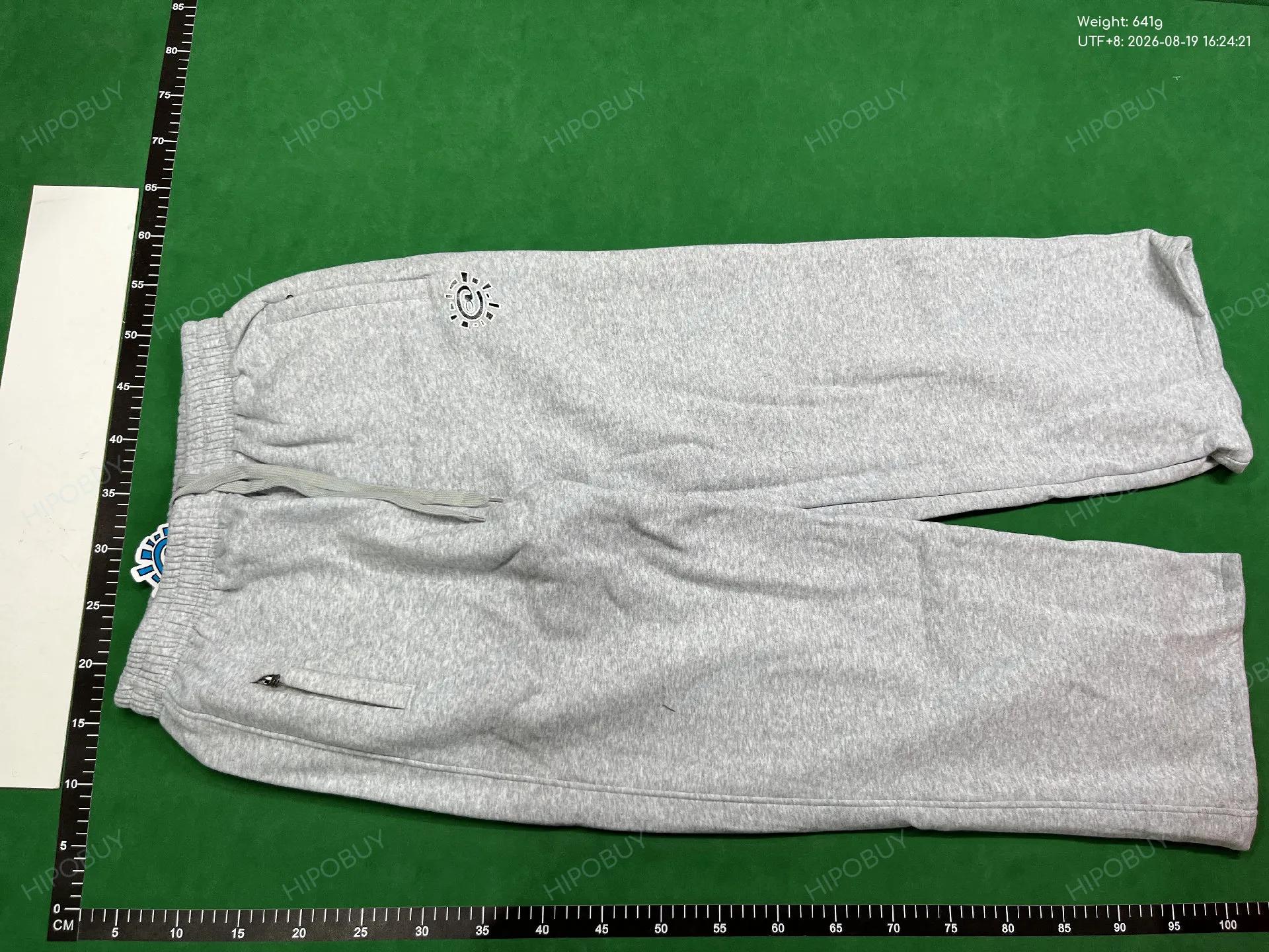 Foto QC 6 de ERL Sweatpants Sun Logo Wide Leg Black