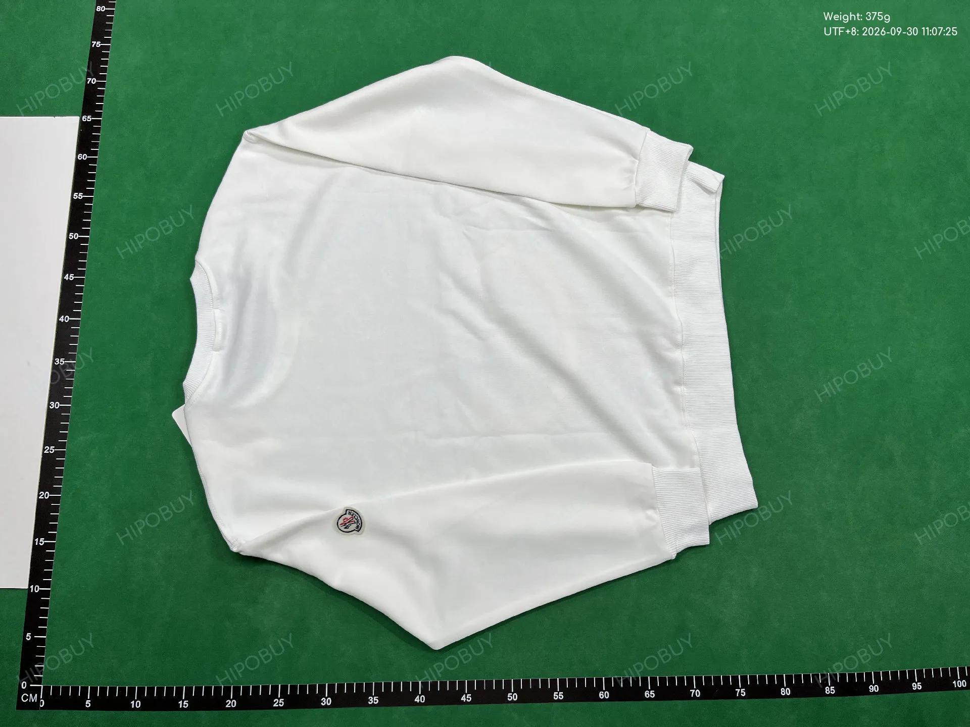 Foto QC 3 de Moncler Crewneck Sweater Sleeve Logo Black
