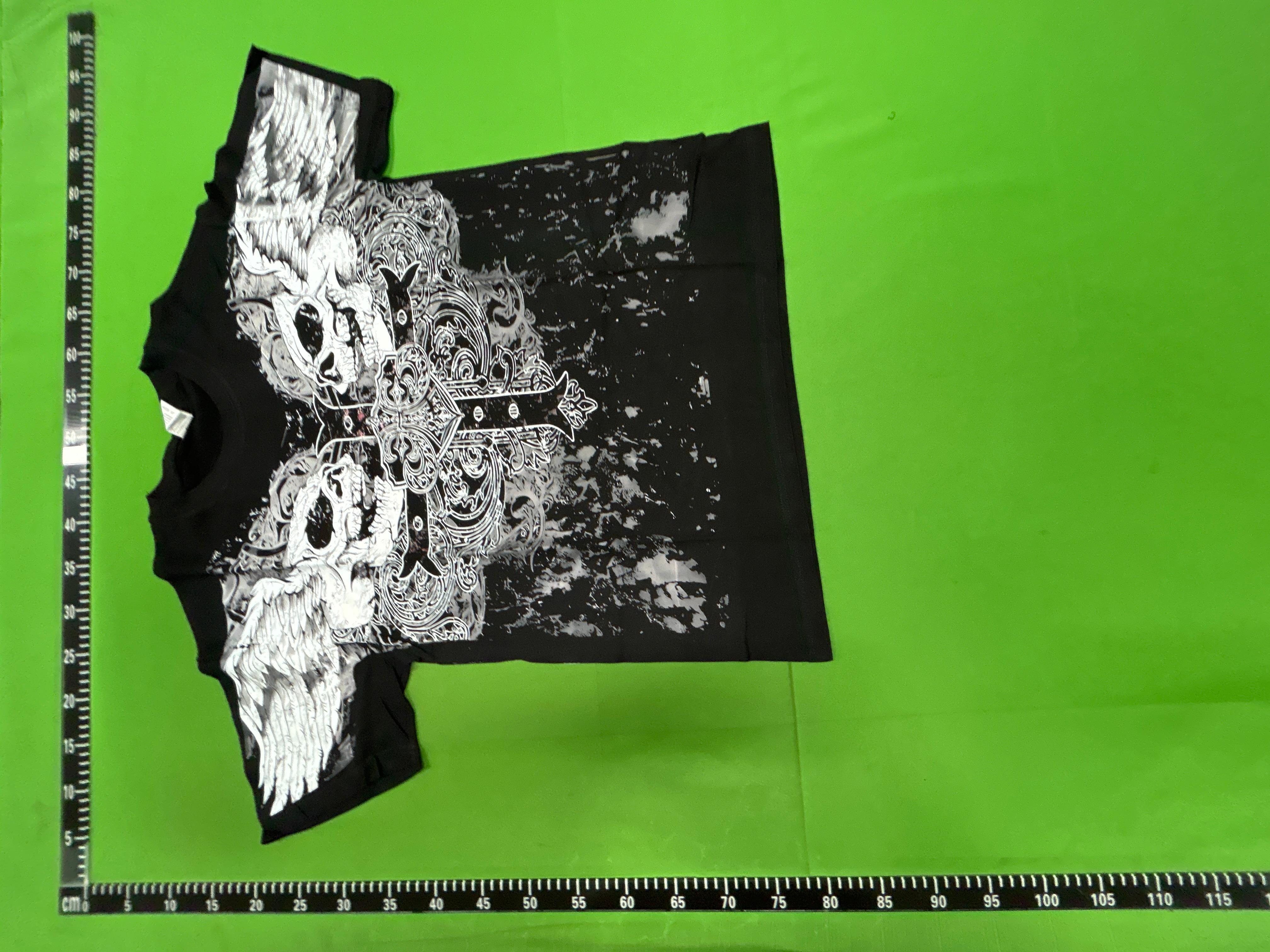 Foto QC 3 de Affliction Angels T-shirt Black Lava Wash