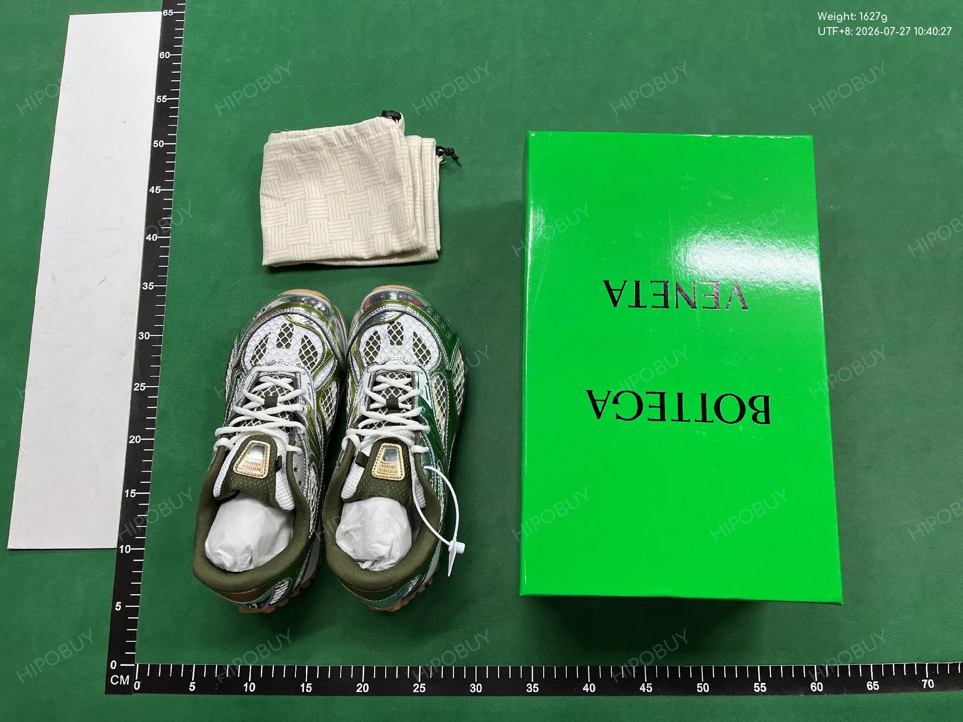 Foto QC 8 de Bottega Veneta Orbit Low Green