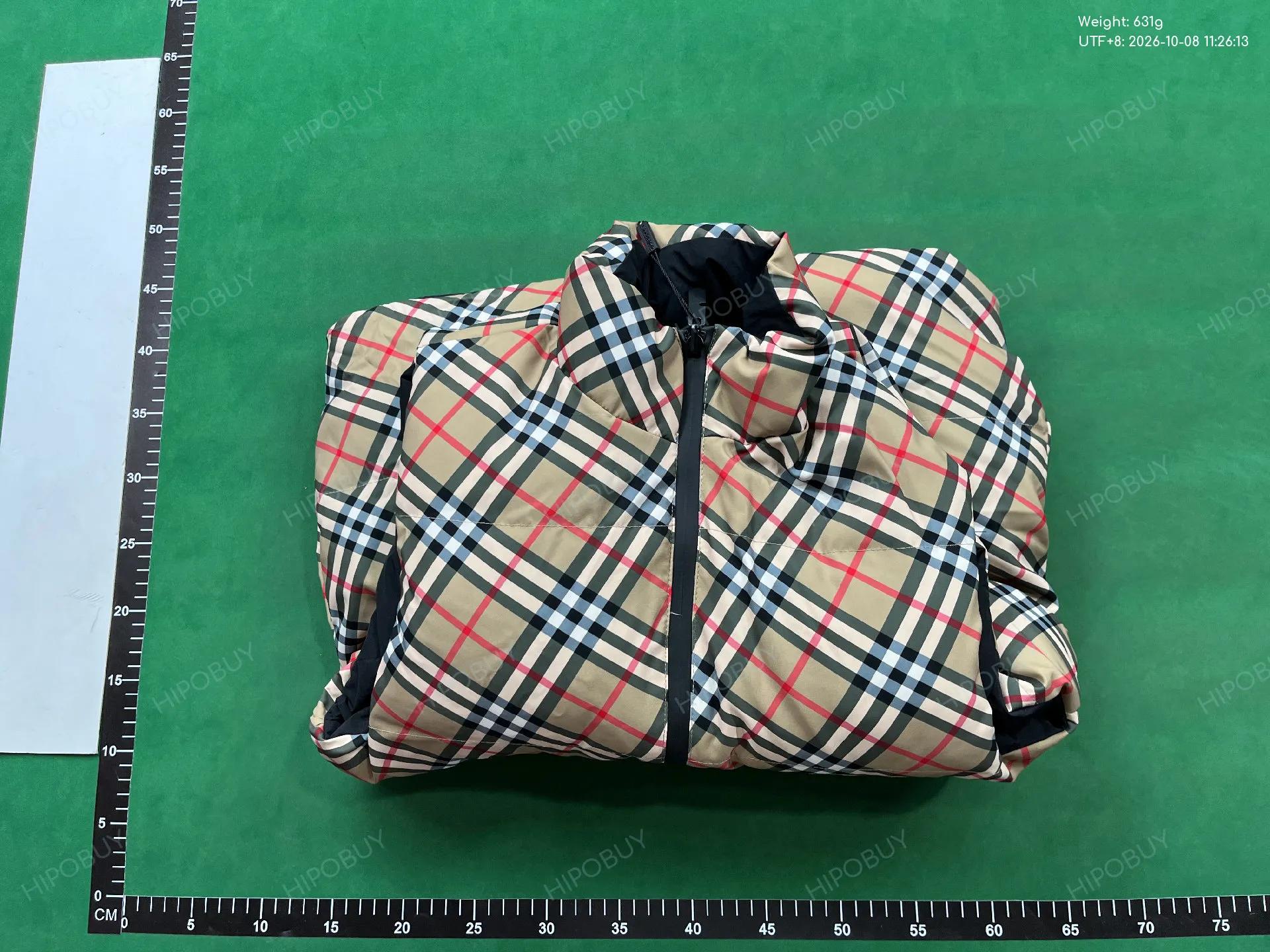 Foto QC 7 de Burberry Puffer Vest Reversible Vintage Check Down Archive Beige Black