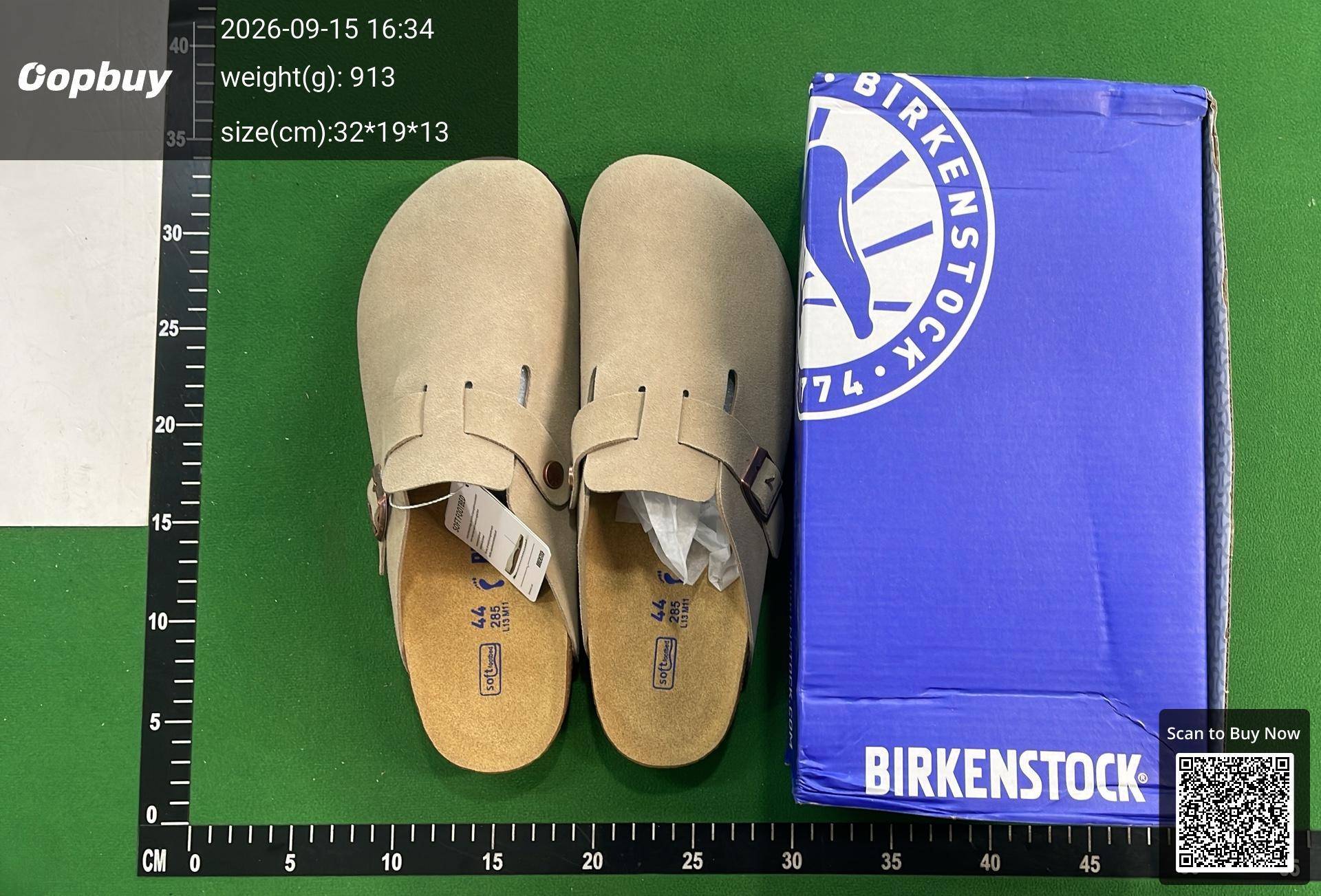 Foto QC 6 de Birkenstock Boston Suede Leather Taupe