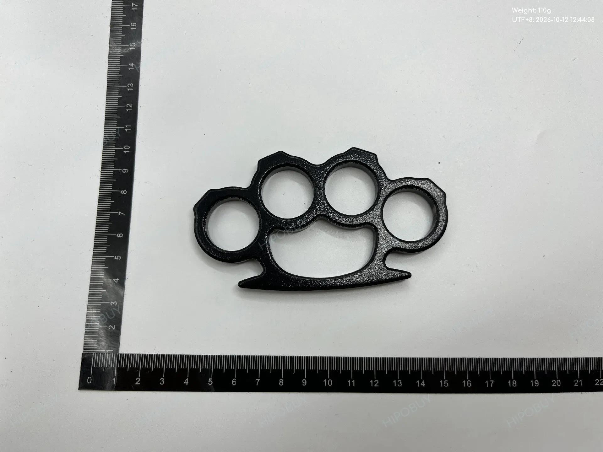 Foto QC 8 de Unbranded ALTO Paracord Wrapped Brass Knuckles Black