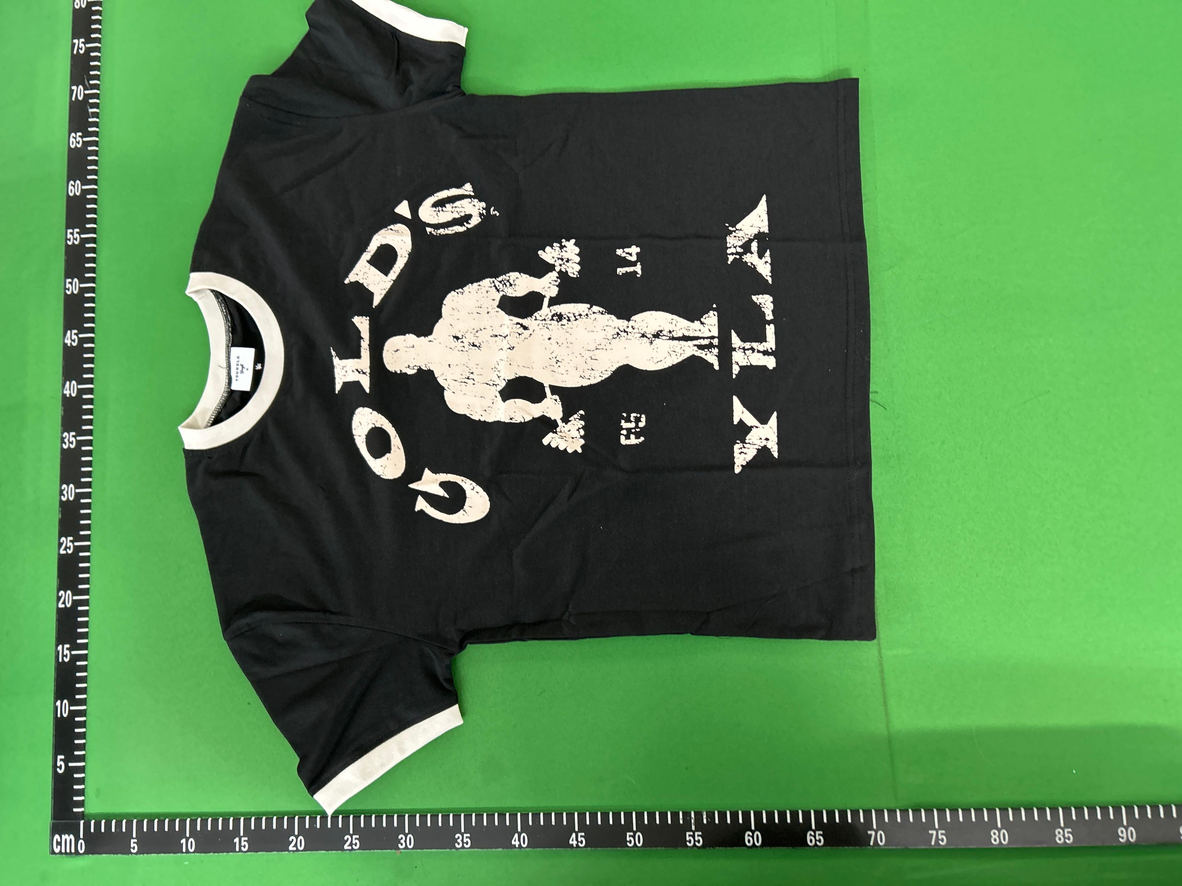 Foto QC 3 de YoungLA Gold's Gym Ringer T-shirt Bodybuilder Graphic Grey