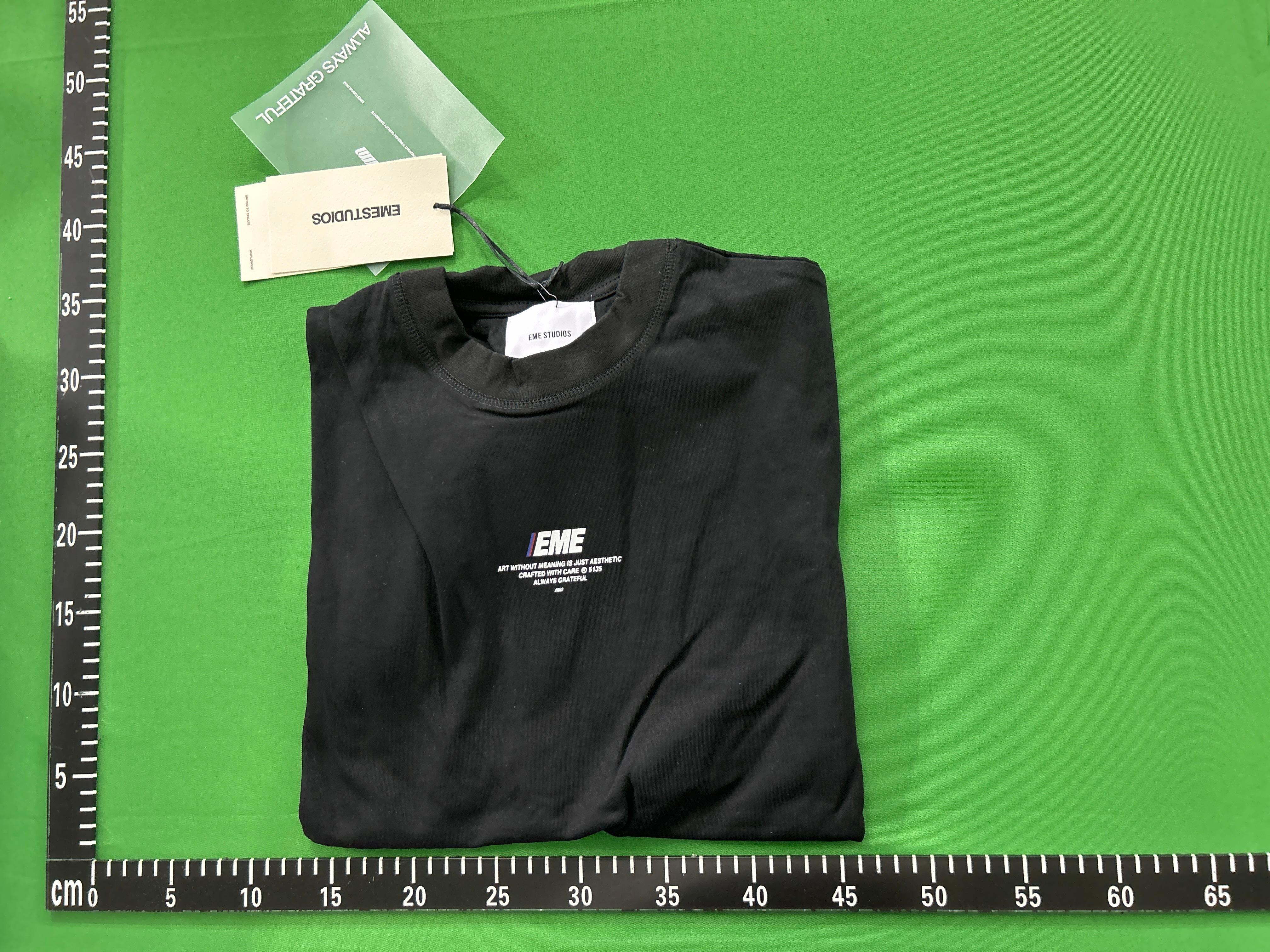 Foto QC 1 de EMESTUDIOS T-shirt Logo Print Black