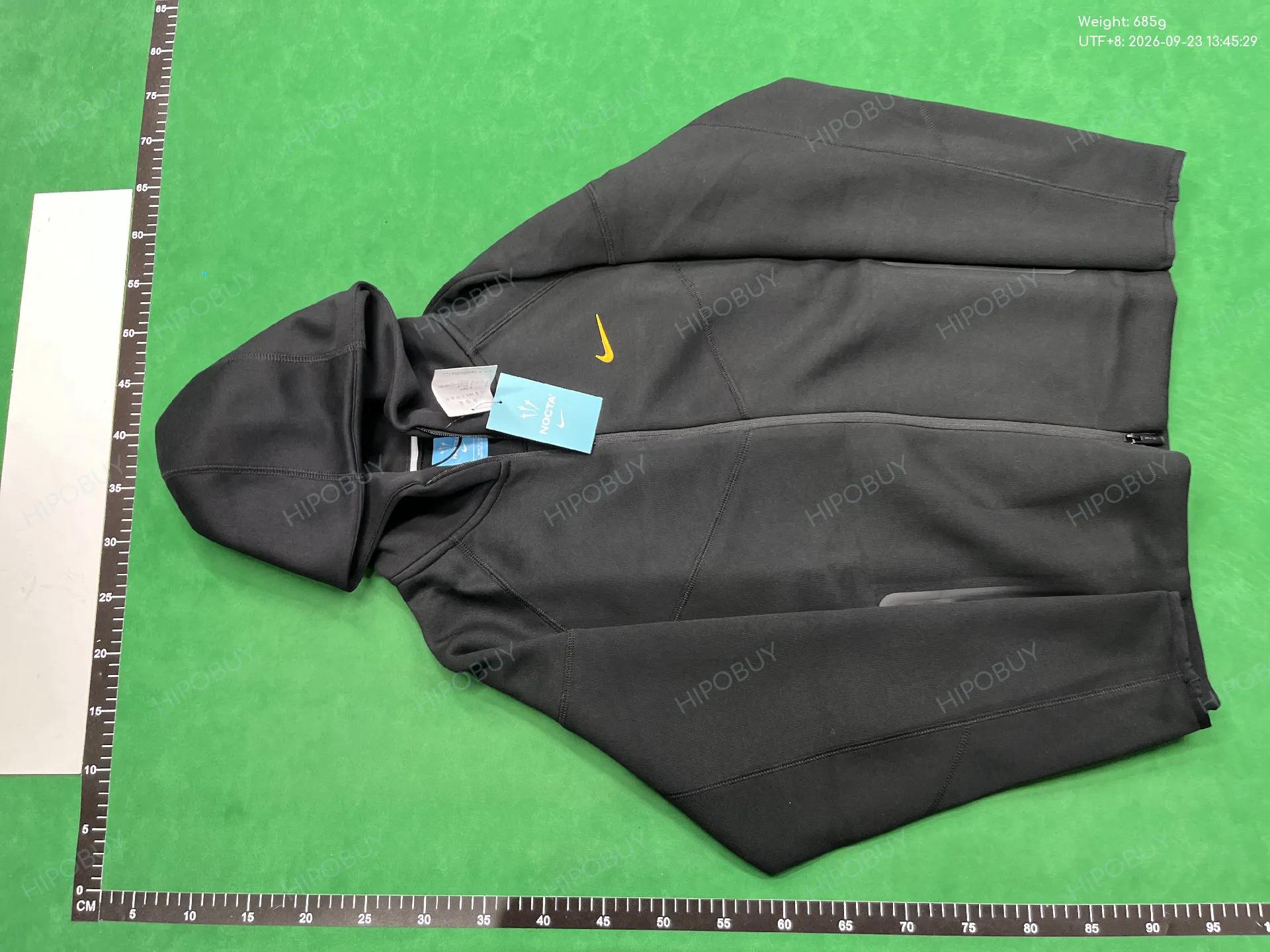 Foto QC 8 de Nike Tech Fleece Jacket Windrunner Grey Black