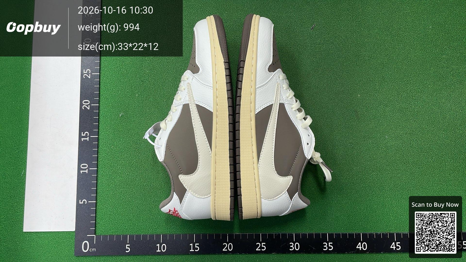 Foto QC 5 de Jordan 1 Retro Low OG SP Travis Scott Black Phantom DM7866-001