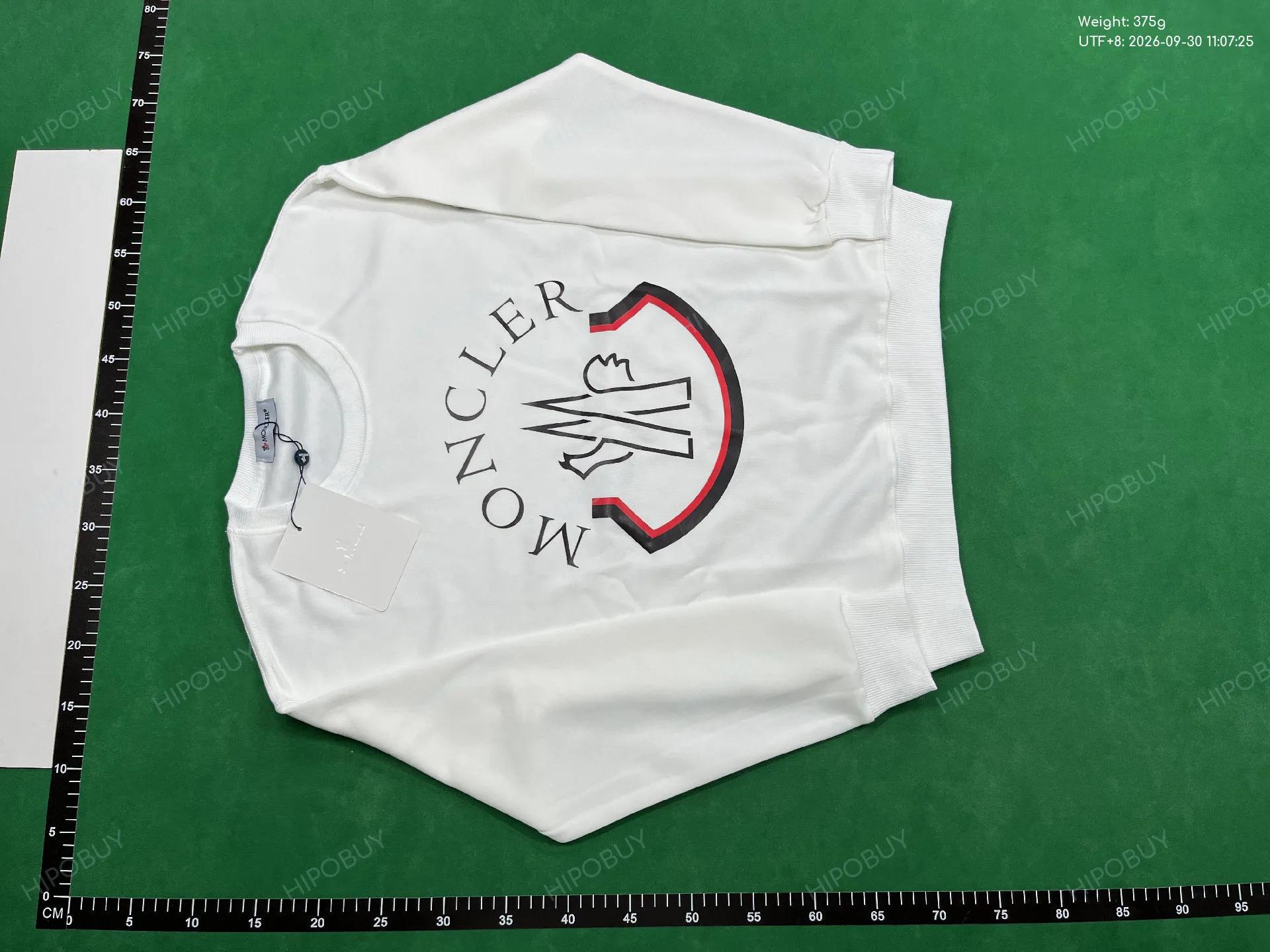 Foto QC 2 de Moncler Crewneck Sweater Sleeve Logo Black