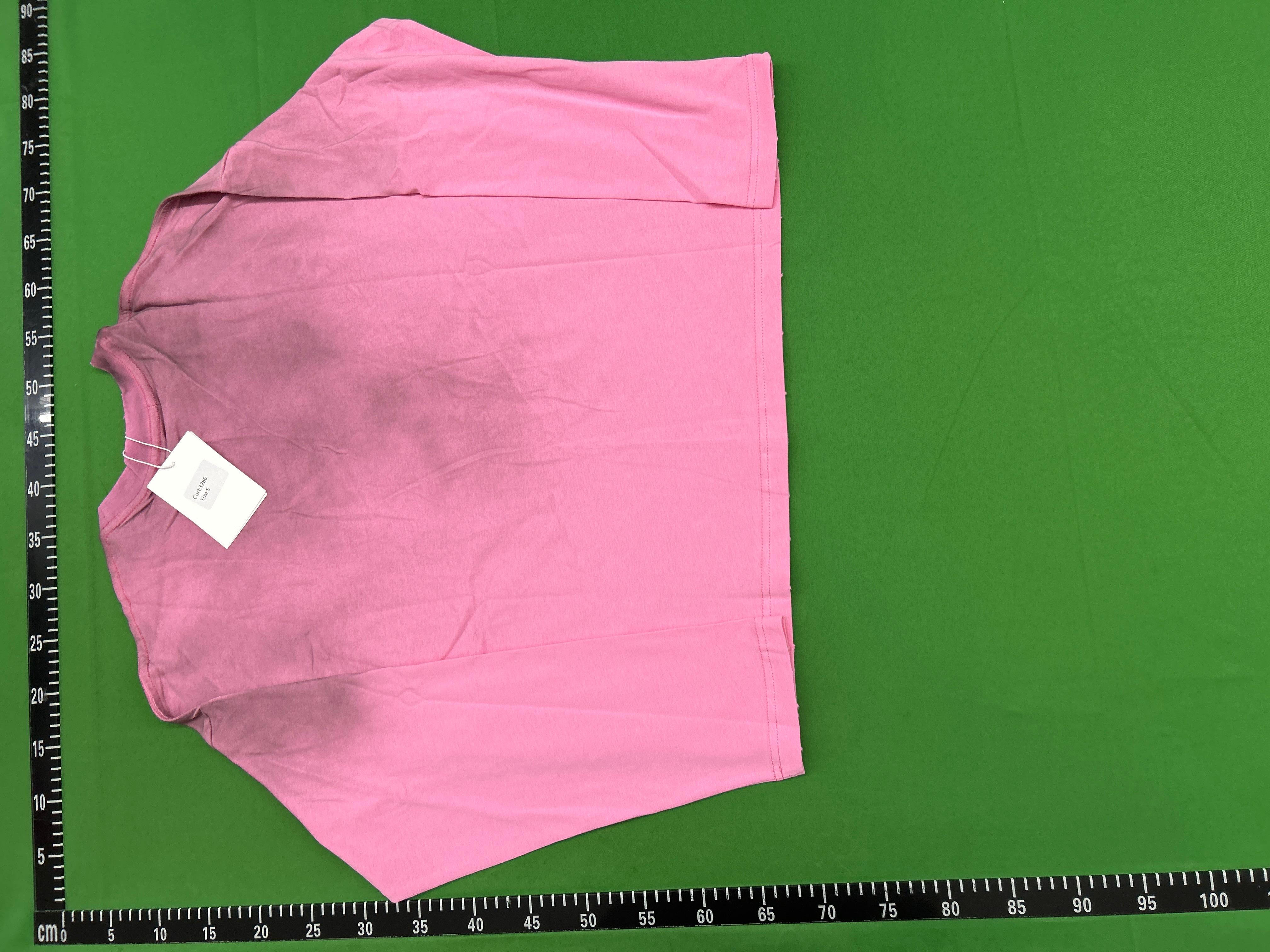 Foto QC 8 de Acne Studios T-shirt Sprayed Stockholm 1996 Logo Olive Green