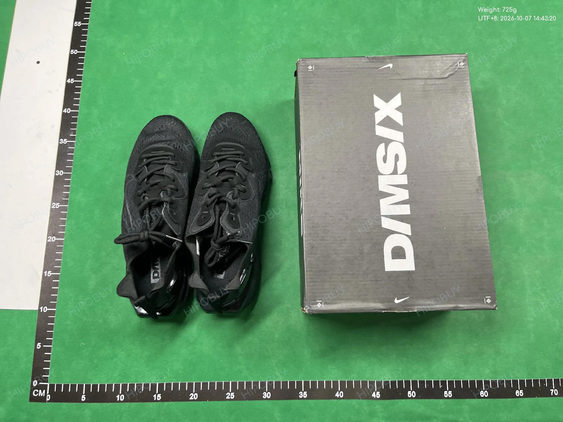 Foto QC 1 de Other Wave-Pattern Running Shoes Low Black White