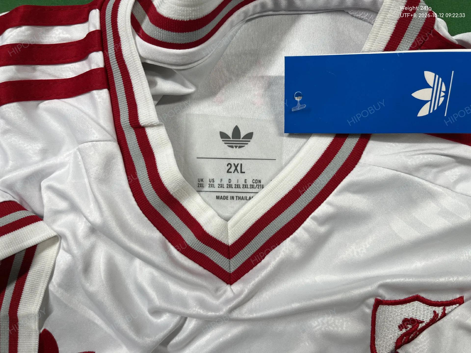 Foto QC 1 de adidas x Liverpool FC 2026/27 Away Jersey White