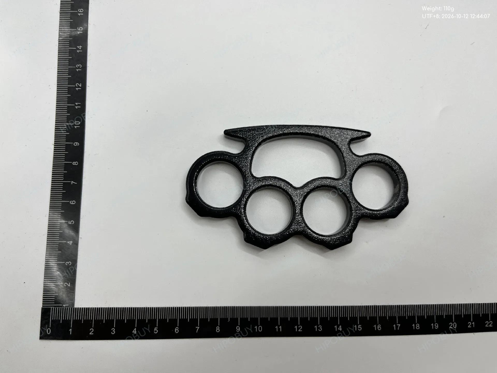 Foto QC 7 de Unbranded ALTO Paracord Wrapped Brass Knuckles Black